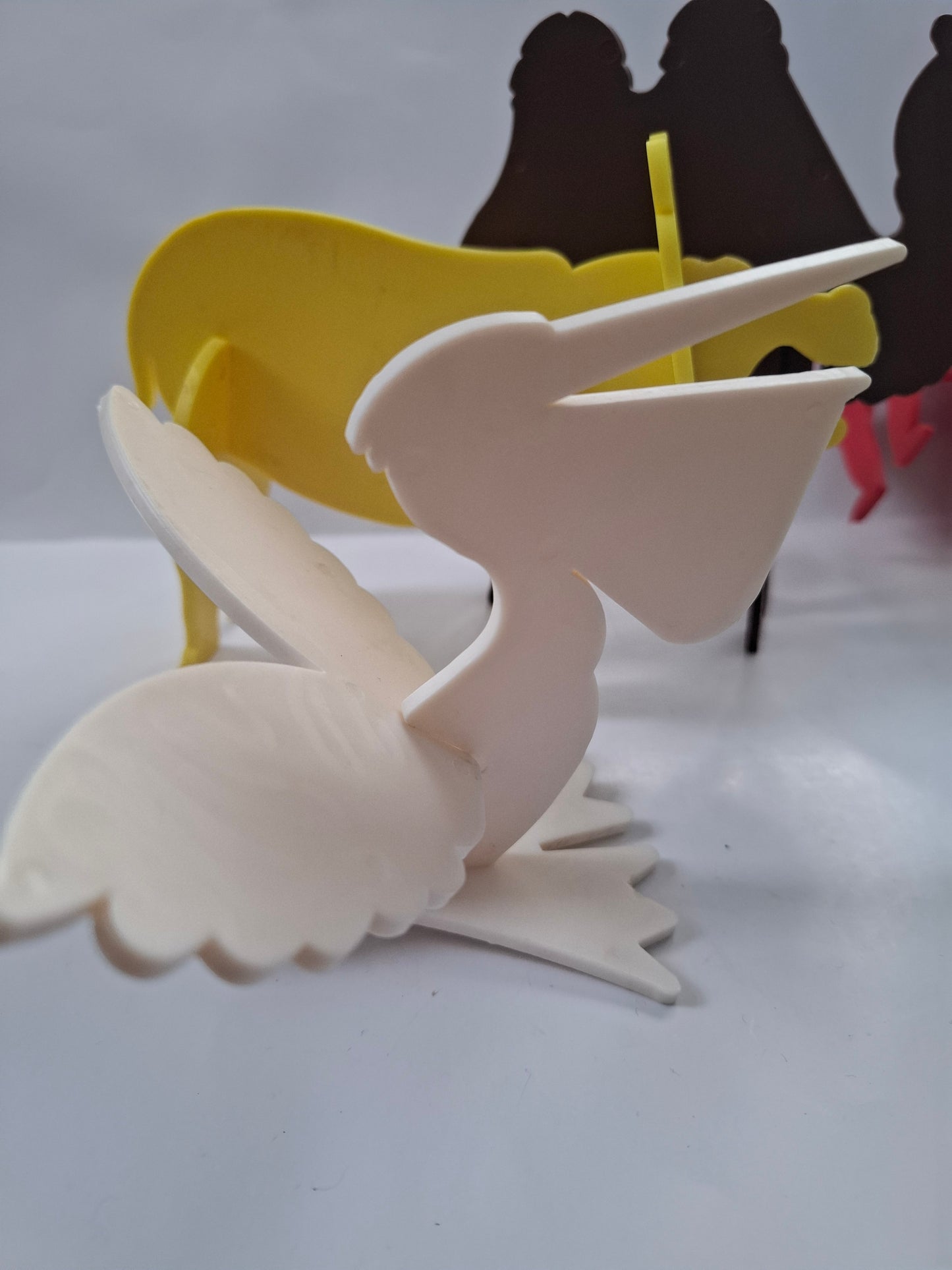 Vintage Game Zoo set Nr.2 of 5 animals- Sort My Tiles Zoo - Puzzle ZOO kit - Game - Puzzle for kids - Funny game