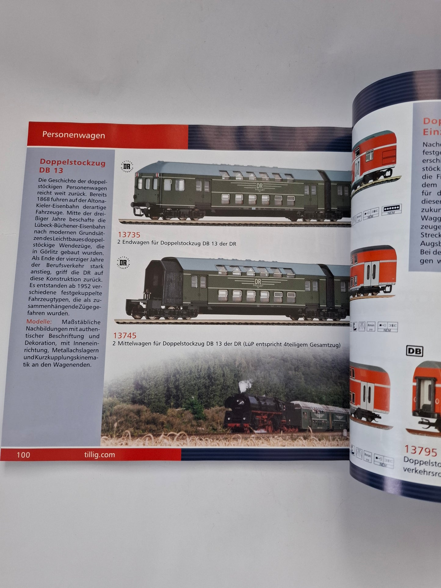 Catalog Tillig TT Bahn 2007/2008 -Secondhand