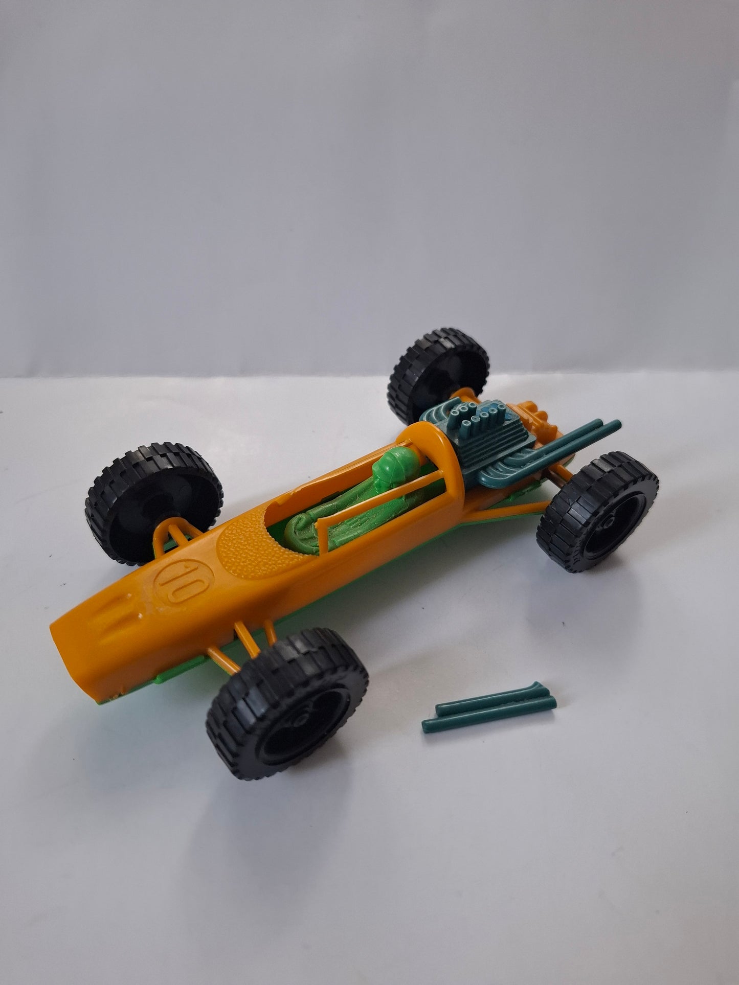Vintage Ferrari F1 race car plastic 80s made in W. Germany