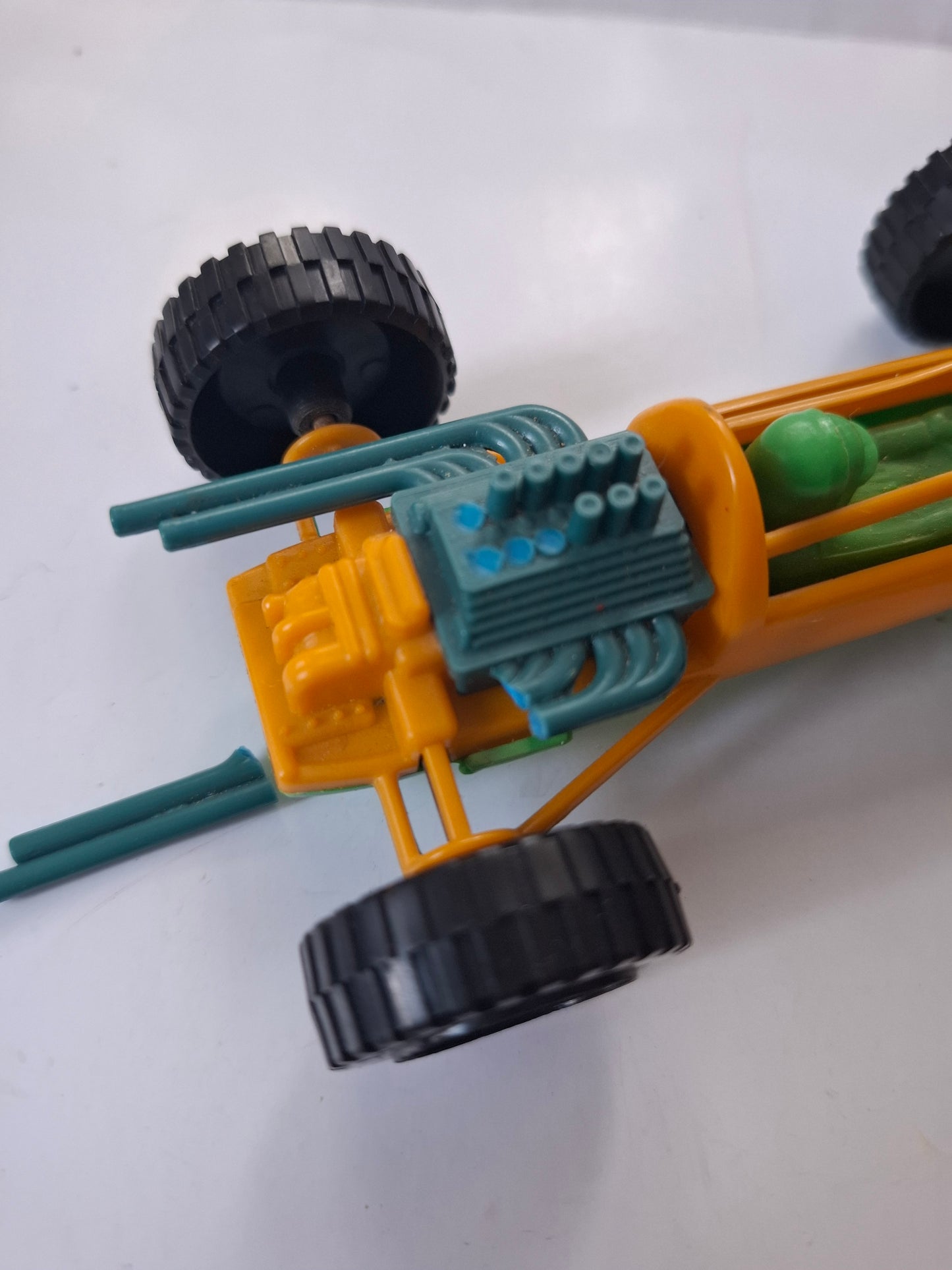 Vintage Ferrari F1 race car plastic 80s made in W. Germany