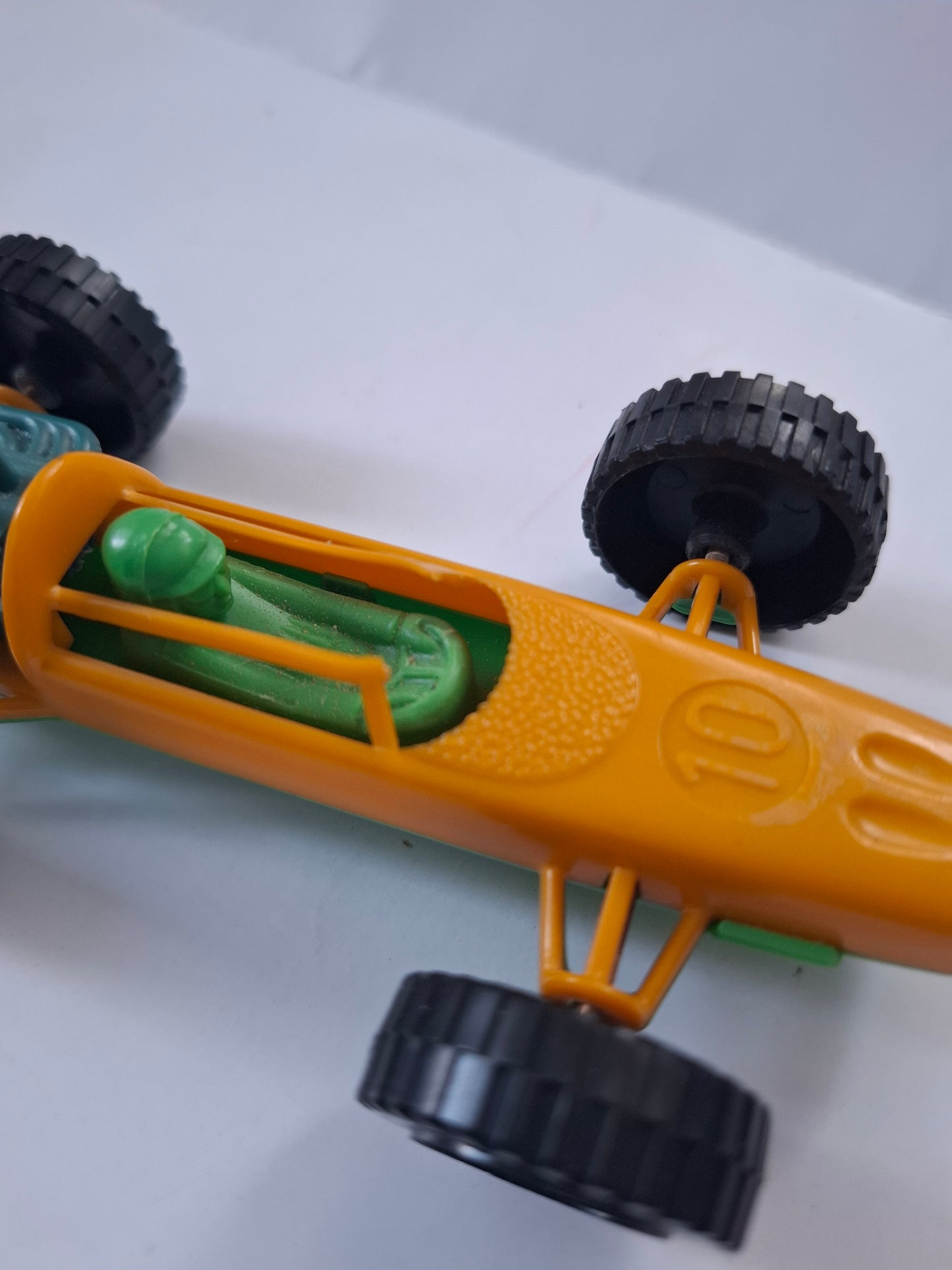 Vintage Ferrari F1 race car plastic 80s made in W. Germany