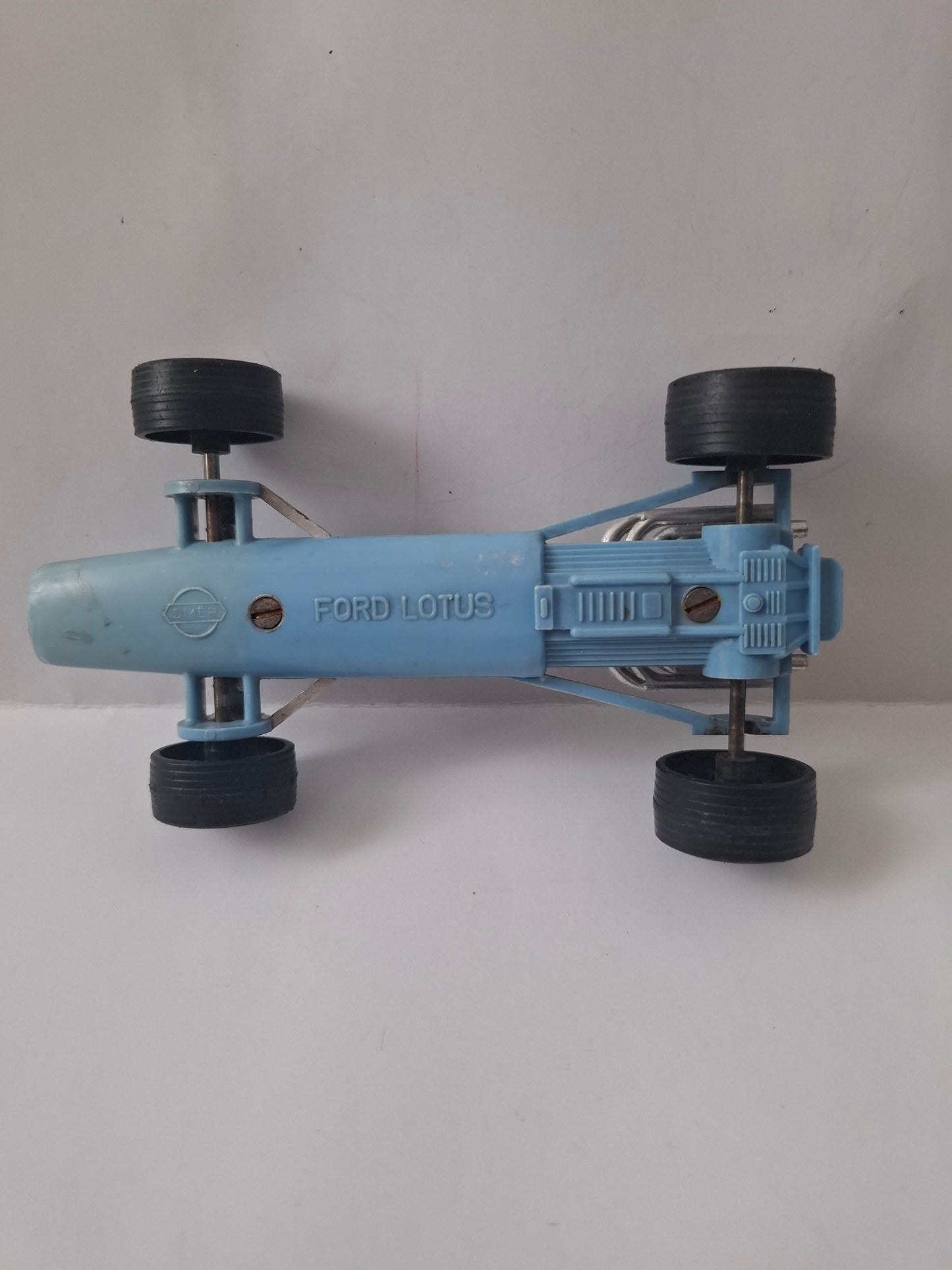Vintage 1973 Smer Ford Lotus F1 Plastic Toy Car Czechoslovakia No. 6