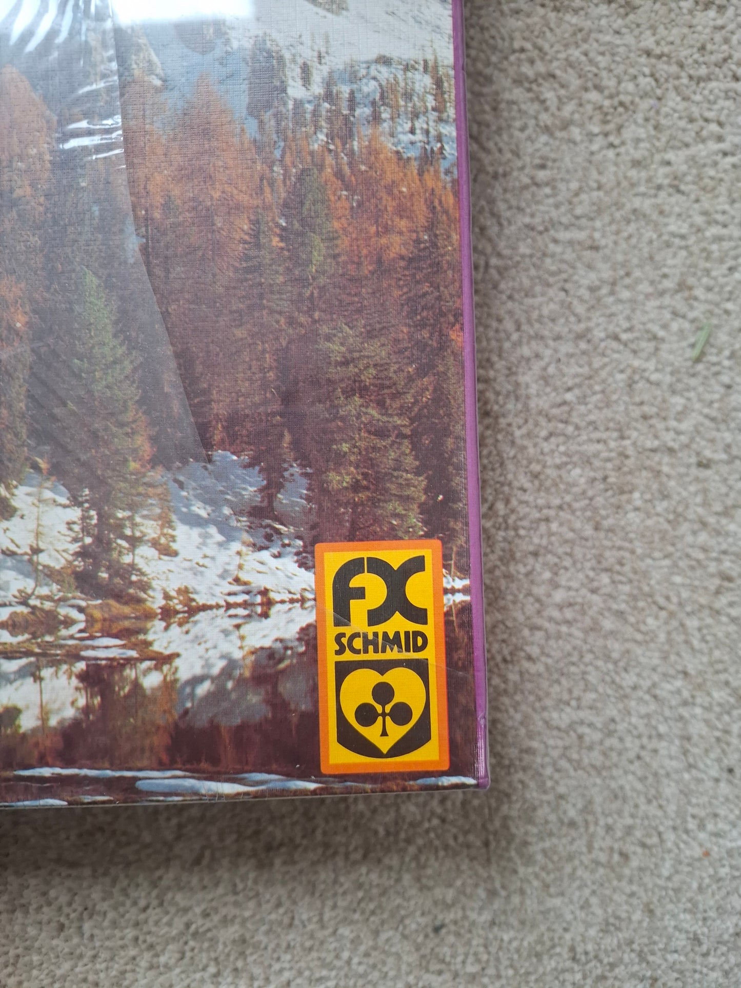 Rare vintage jigsaw FX Schmid 2000 puzzle Cadinspitzen Dolomites Mountains #98504
