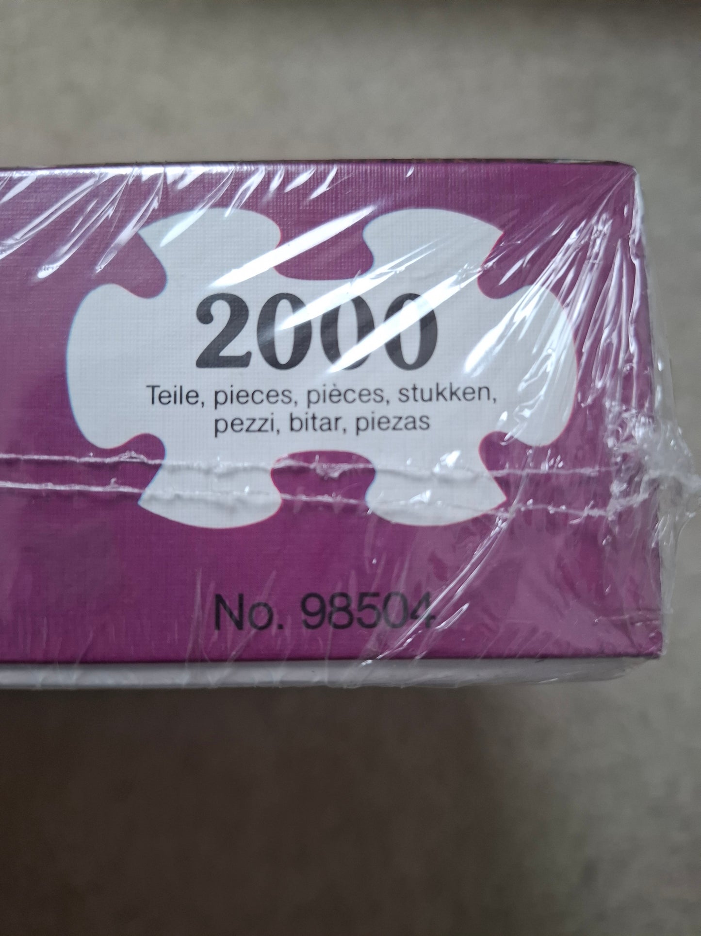 Rare vintage jigsaw FX Schmid 2000 puzzle Cadinspitzen Dolomites Mountains #98504