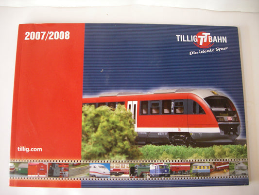 Catalog Tillig TT Bahn 2007/2008 -Secondhand