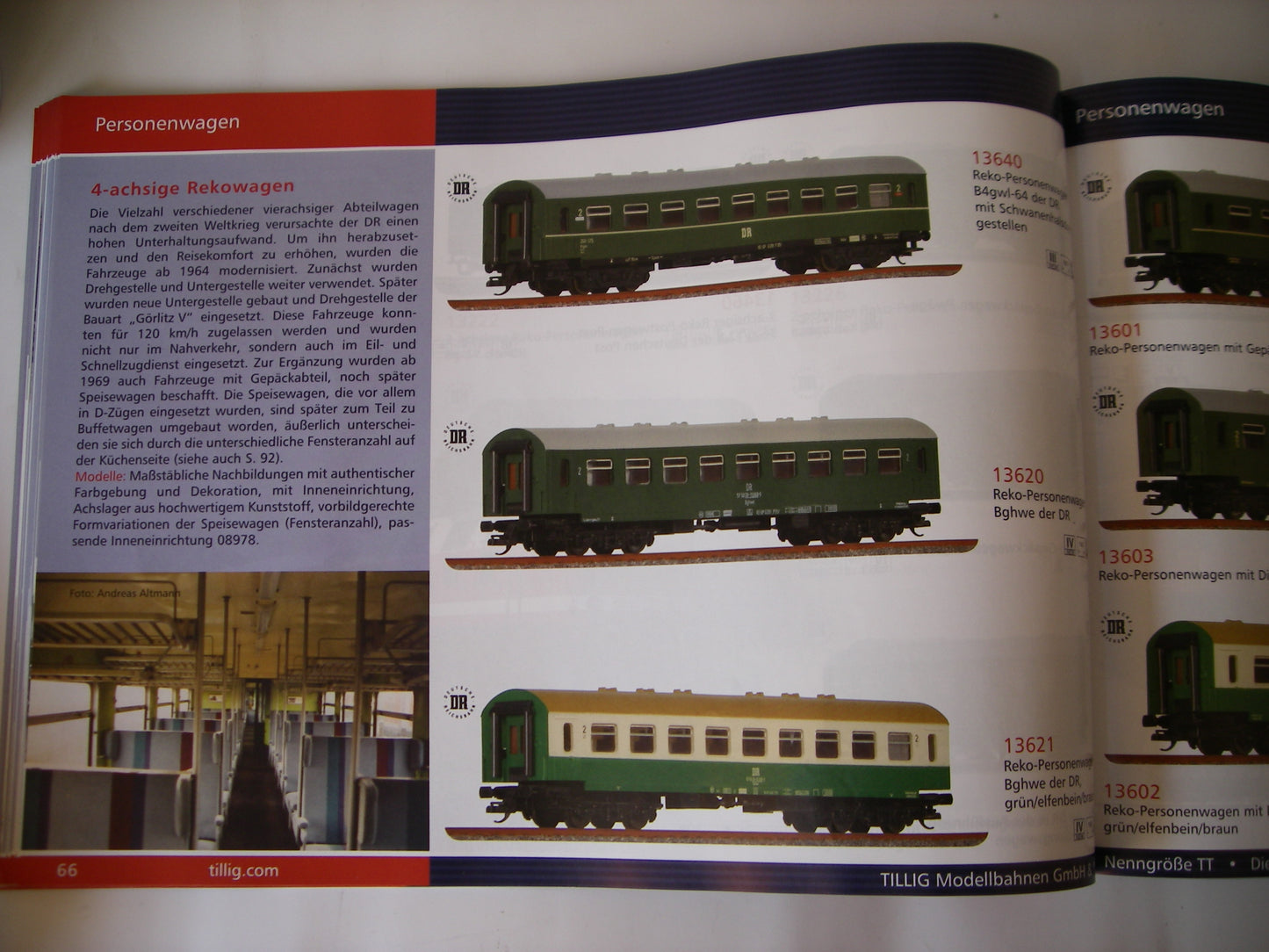 Catalog Tillig TT Bahn 2007/2008 -Secondhand