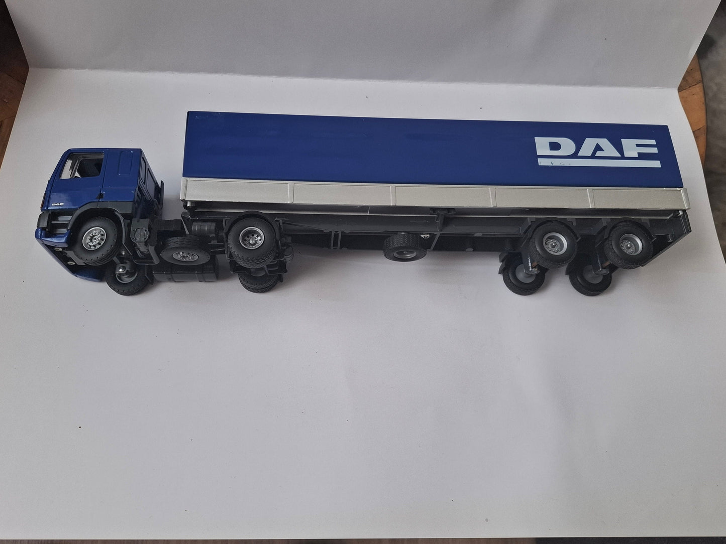 Tekno 1:50 Scale DAF 85/360 ATI Blue Truck Model - Vintage Dutch Collectible