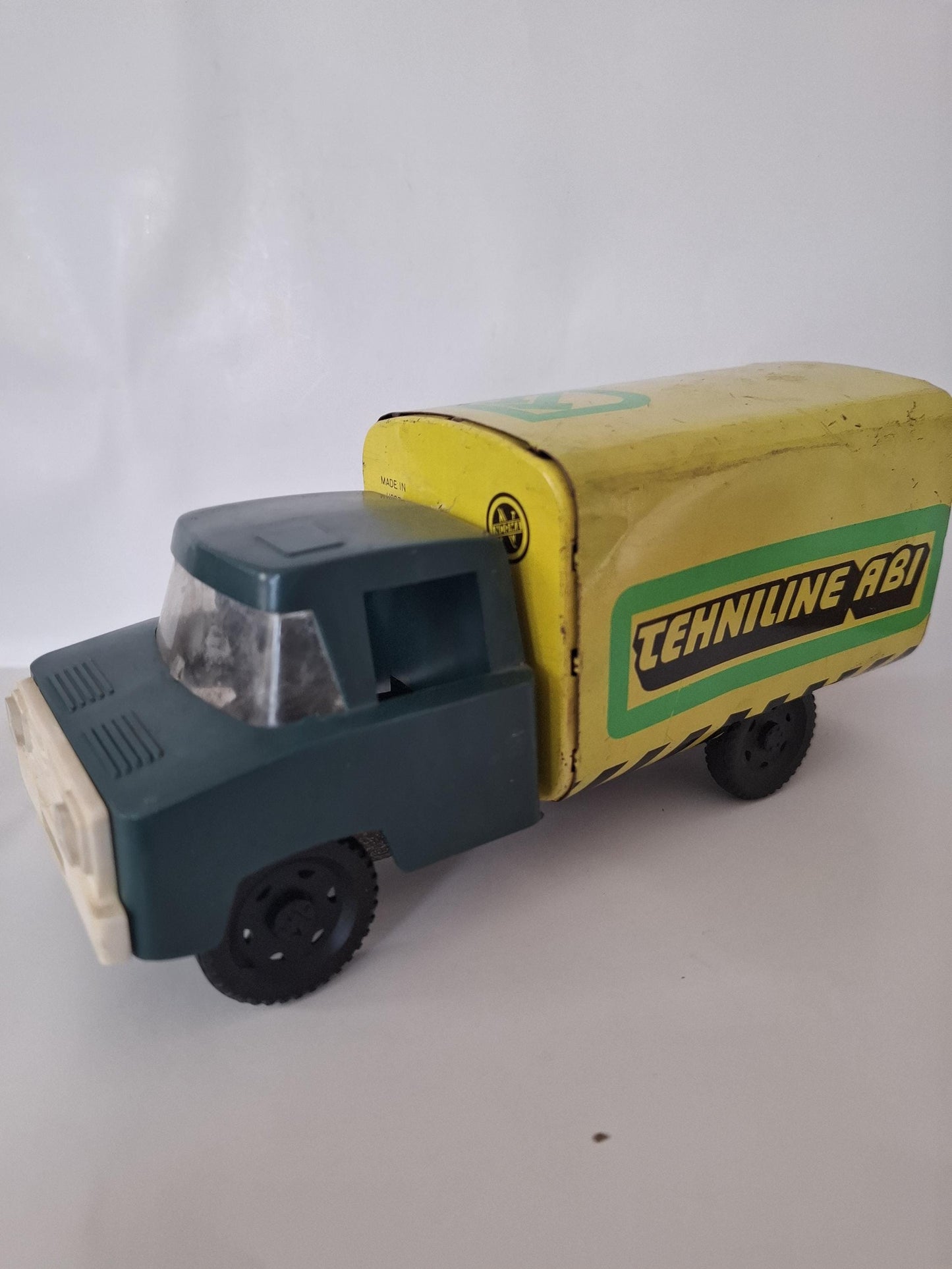 Vintage old soviet USSR Norma toy truck car "Technical assistance" 70s