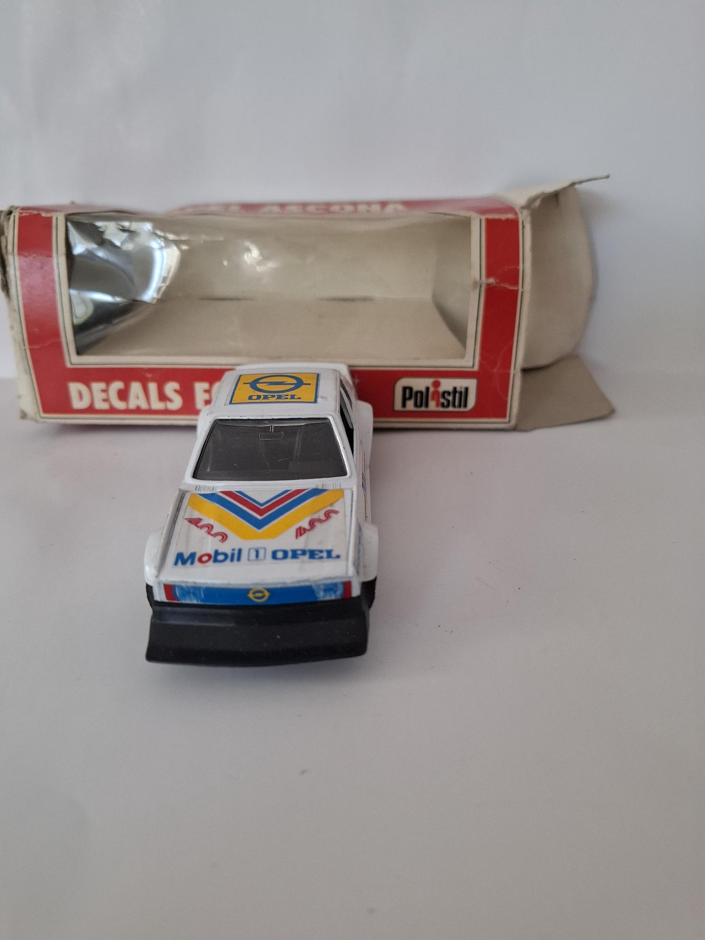 Diecast Polistil 1:40 Opel Ascona 400 Mobil Rally - White E2011