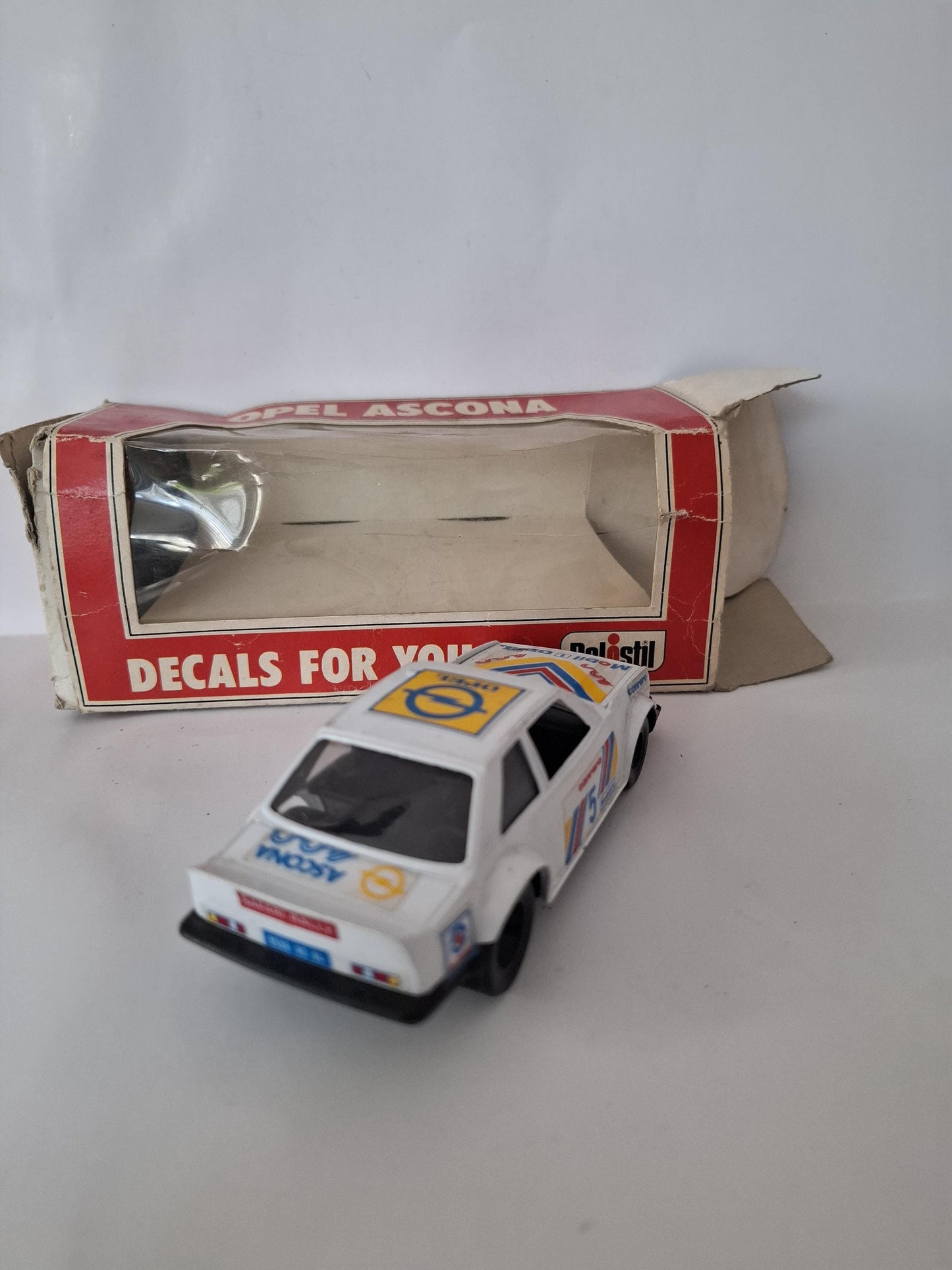 Diecast Polistil 1:40 Opel Ascona 400 Mobil Rally - White E2011