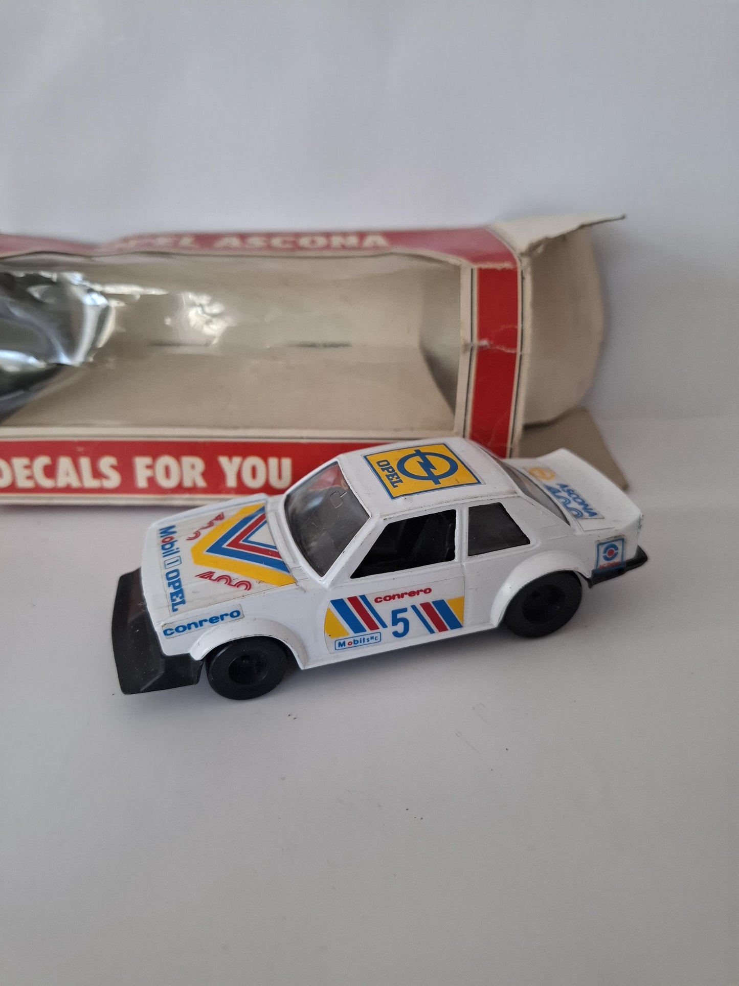 Diecast Polistil 1:40 Opel Ascona 400 Mobil Rally - White E2011