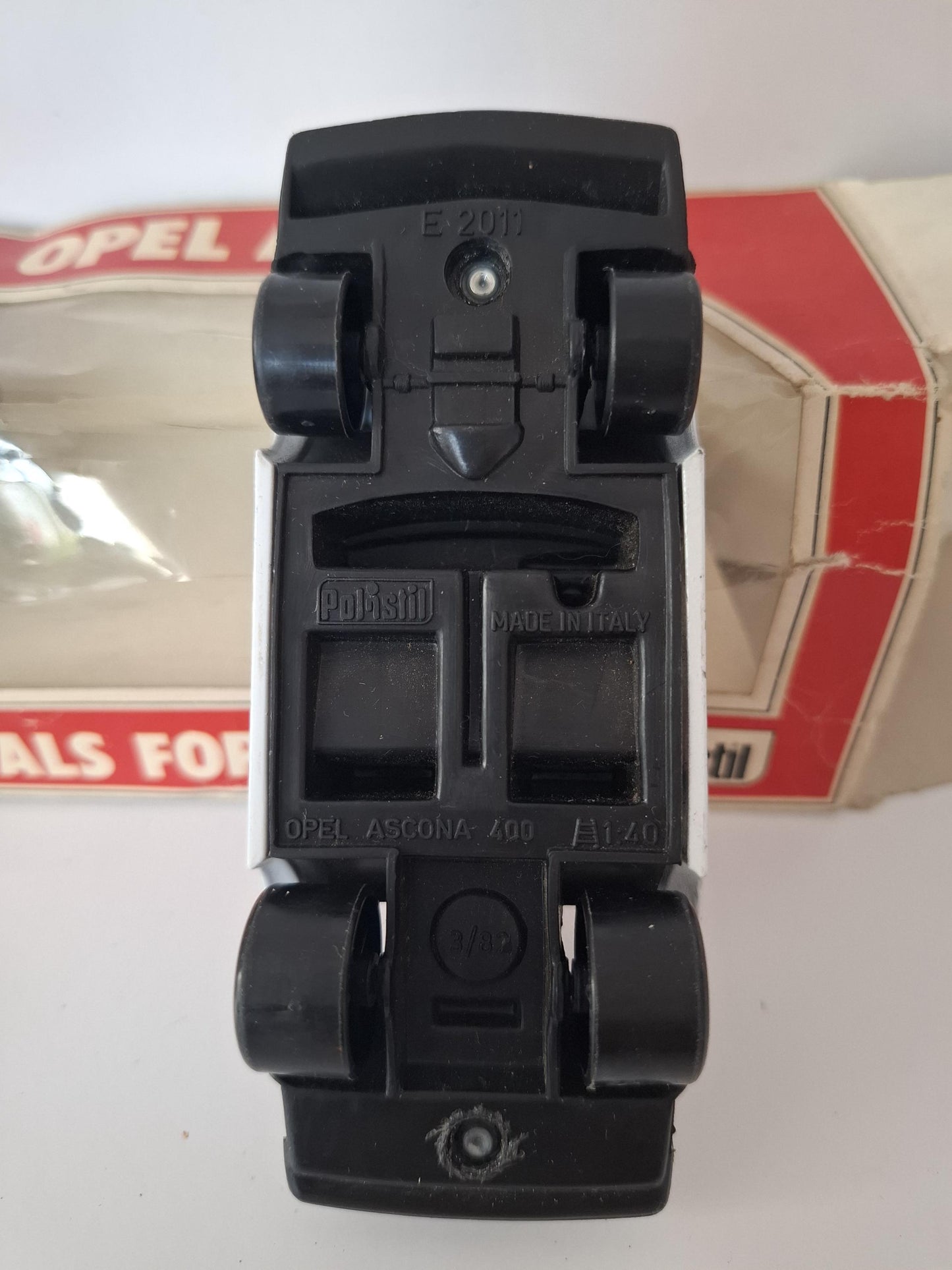 Diecast Polistil 1:40 Opel Ascona 400 Mobil Rally - White E2011