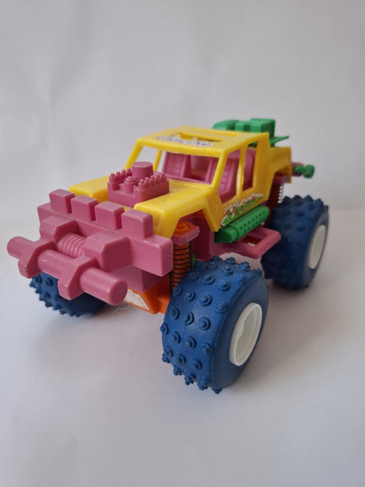 Colour Bee (New-Ray) 4X4 Monster Truck Vehicle Toy 1986 Vintage