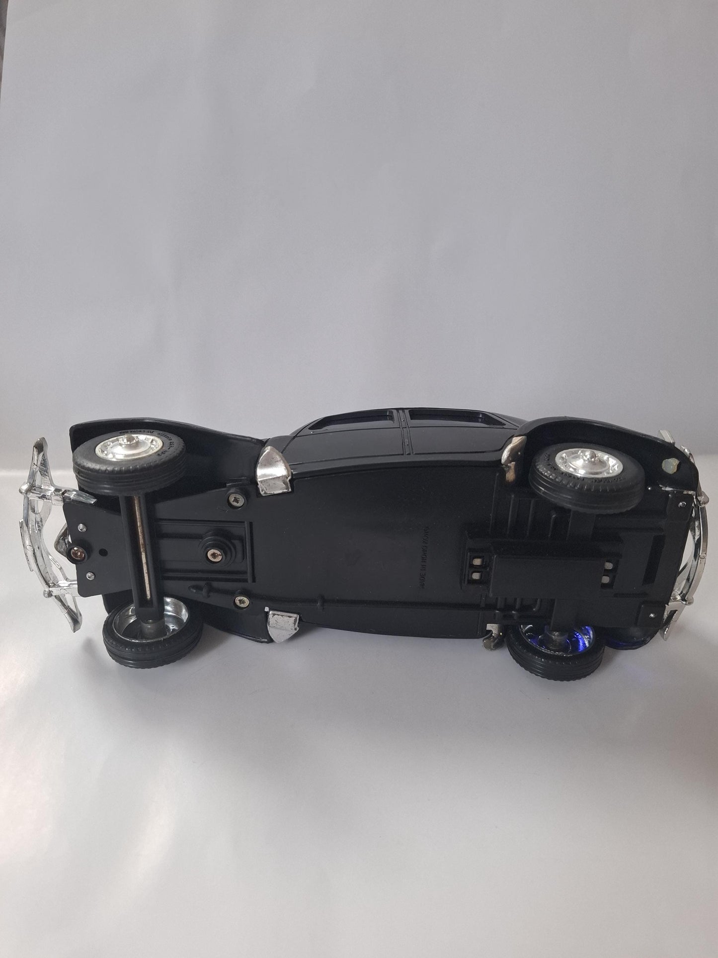 Vintage Toy Car Plastic Car Citroen 15CV Black Diecast Car made in Hong Kong