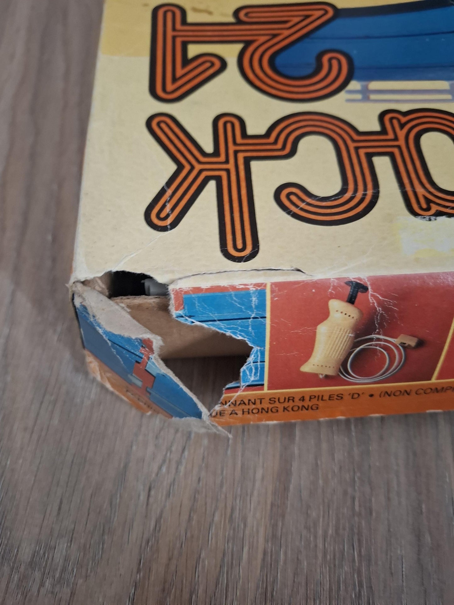 Vintage 1970s PLAYART Supertrack 21 GOOD YEAR Slot Car Racing Track With Cars No.3291