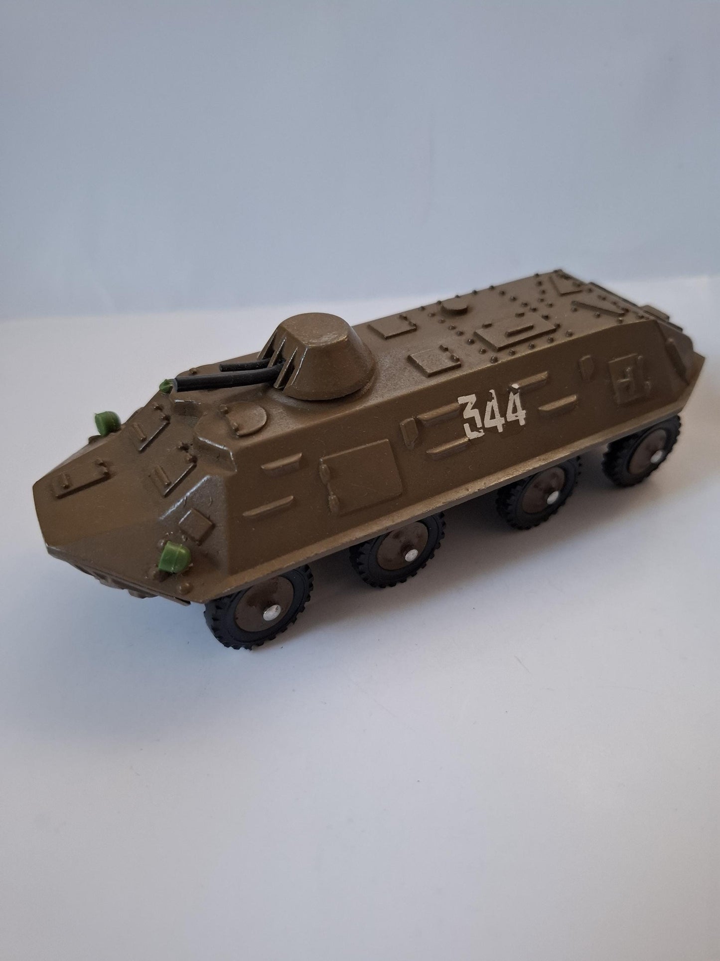Vintage BTR-60 PB 1/43 Metall Diecast Metal Panzer Tank USSR Military armored toy vehicle