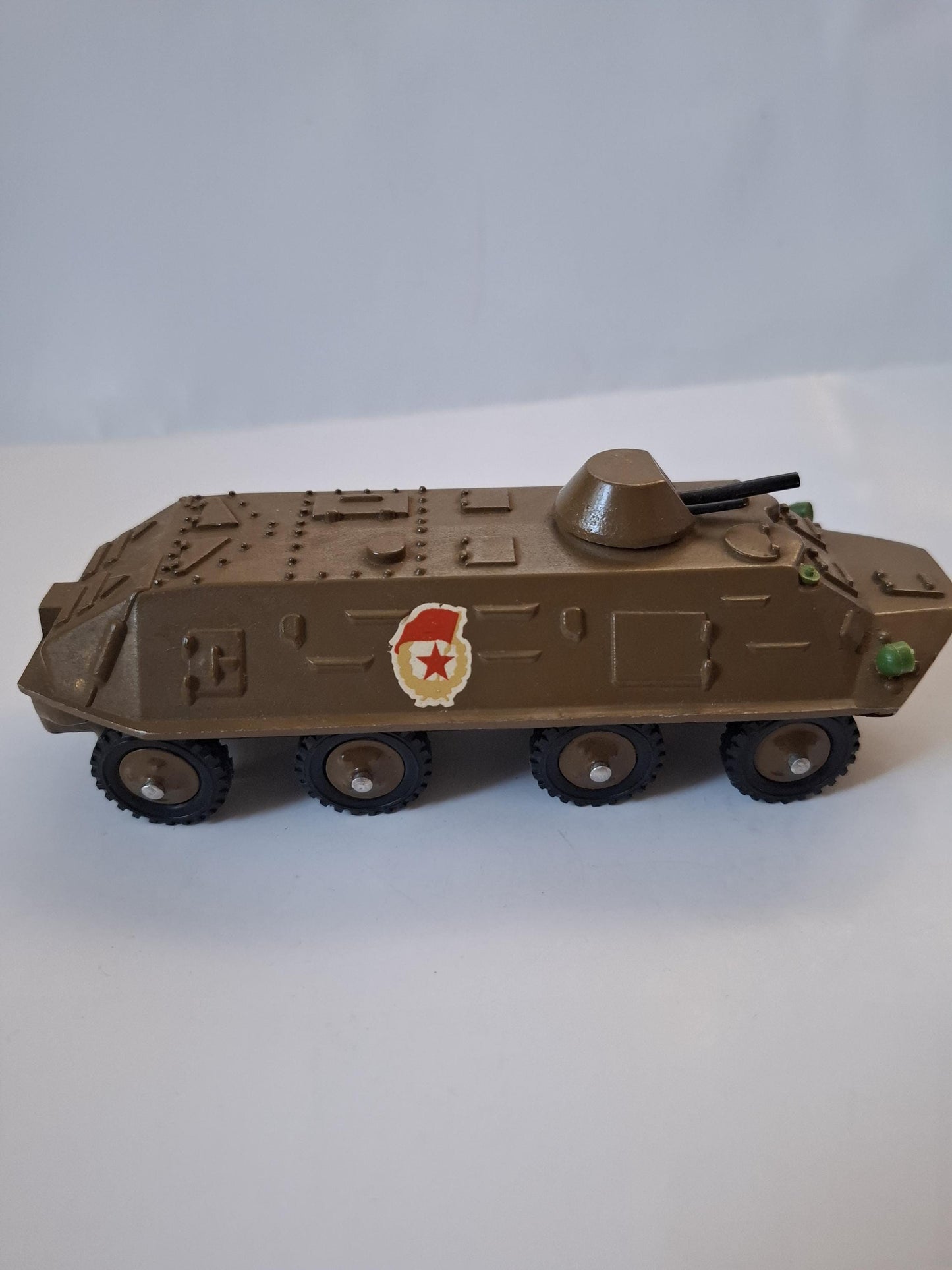 Vintage BTR-60 PB 1/43 Metall Diecast Metal Panzer Tank USSR Military armored toy vehicle