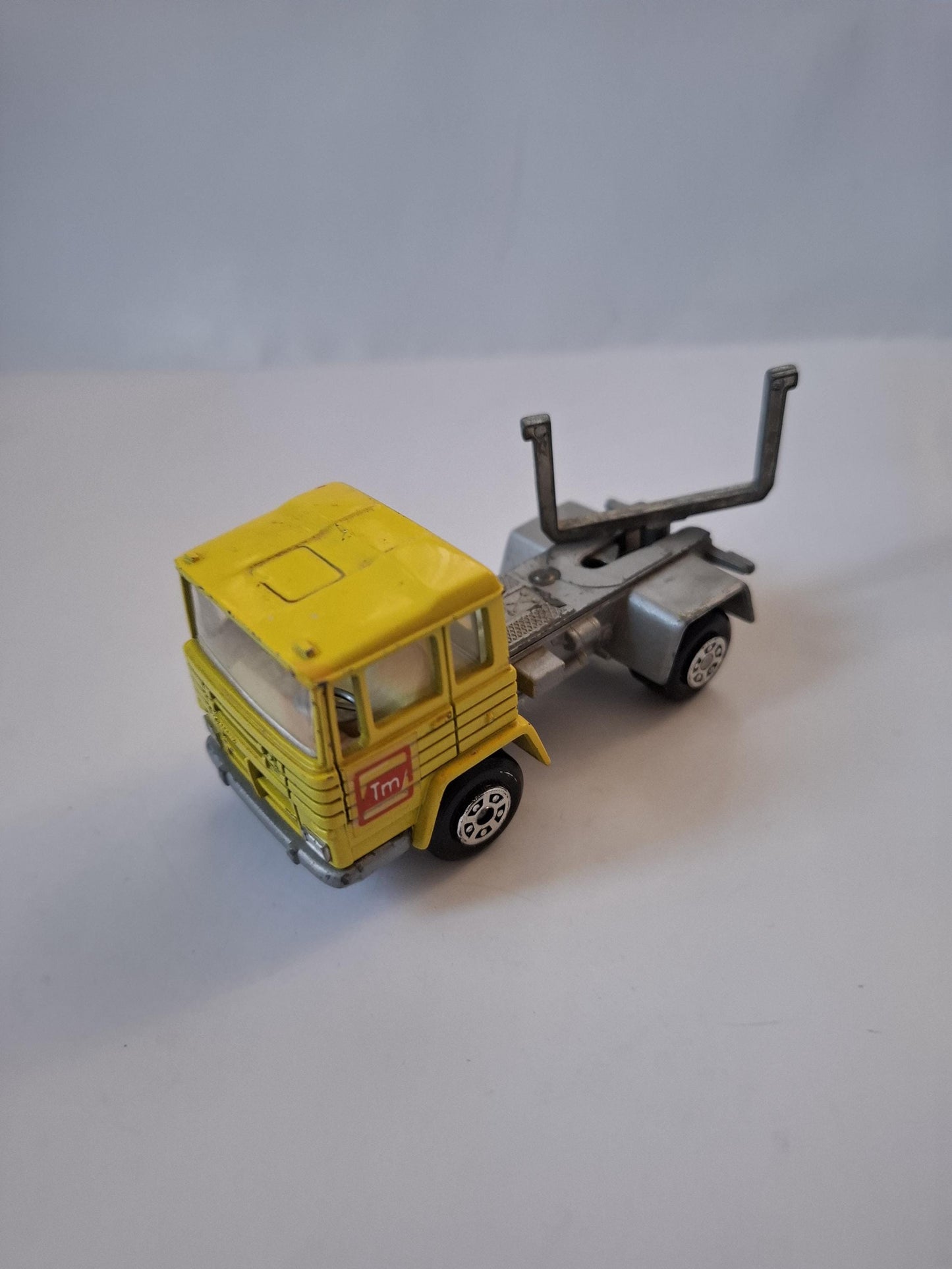 Vintage Mira Pegaso Yellow Diecast Truck - made in Spain 1/64 scale - rare