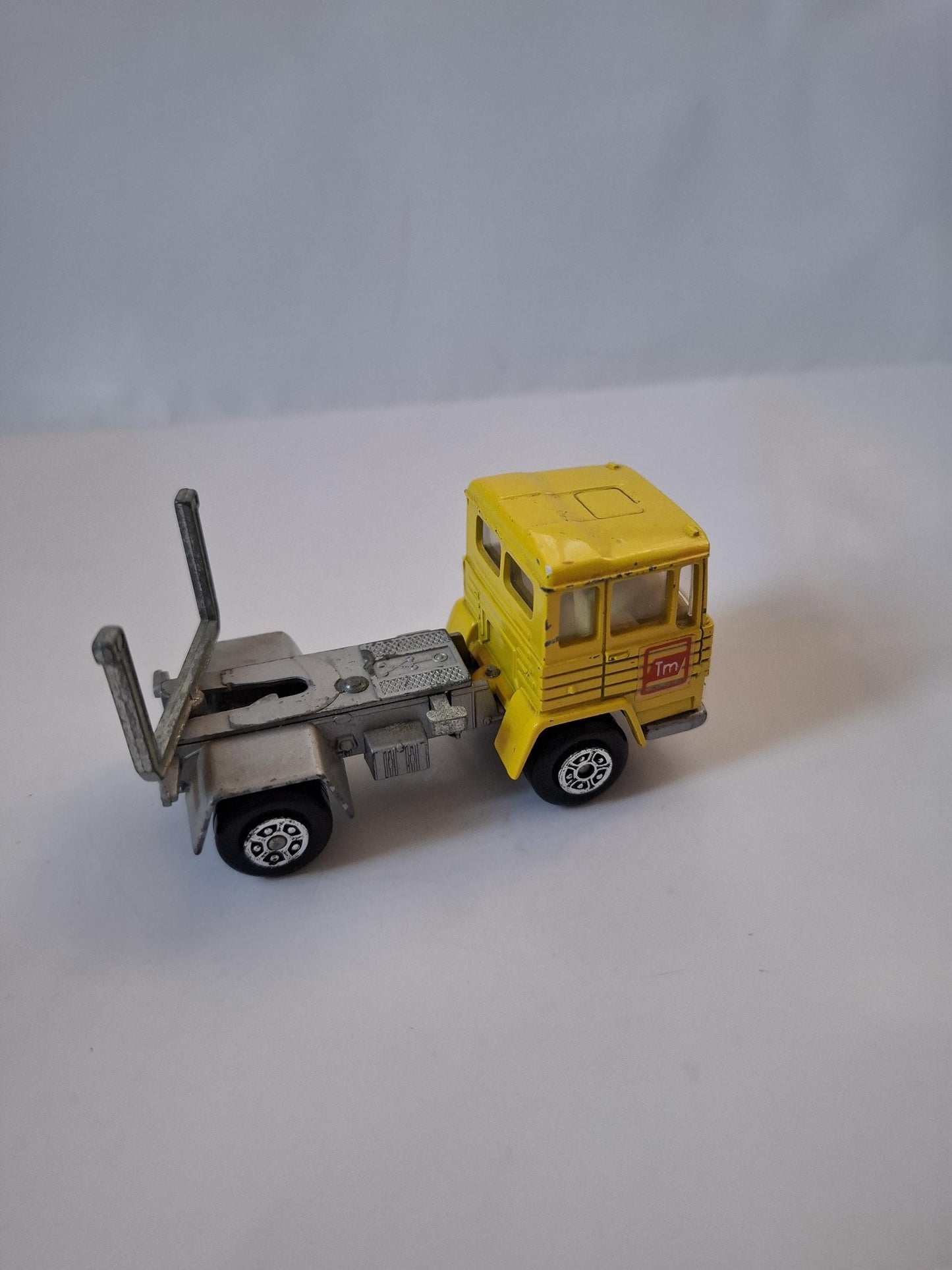 Vintage Mira Pegaso Yellow Diecast Truck - made in Spain 1/64 scale - rare