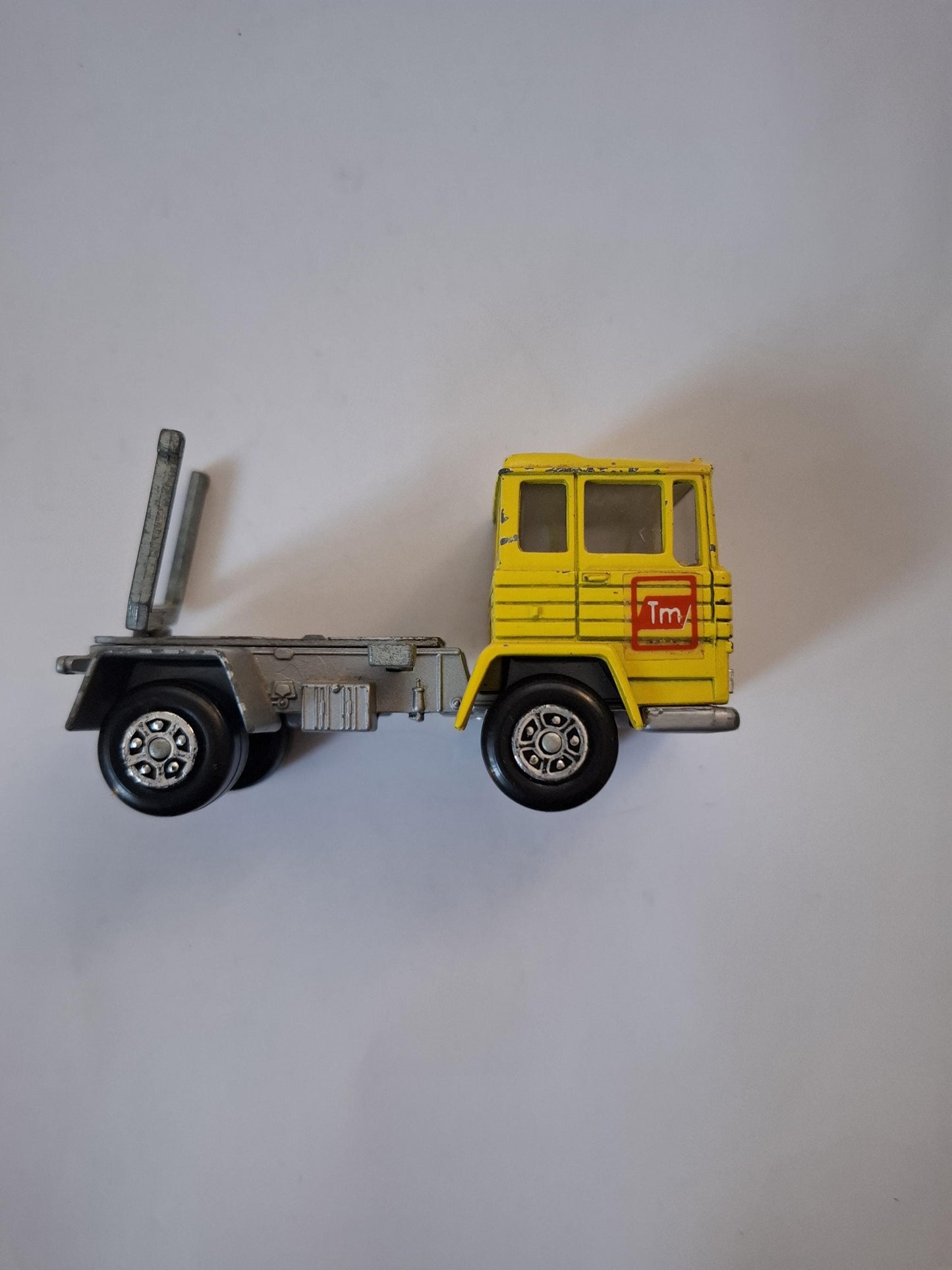 Vintage Mira Pegaso Yellow Diecast Truck - made in Spain 1/64 scale - rare