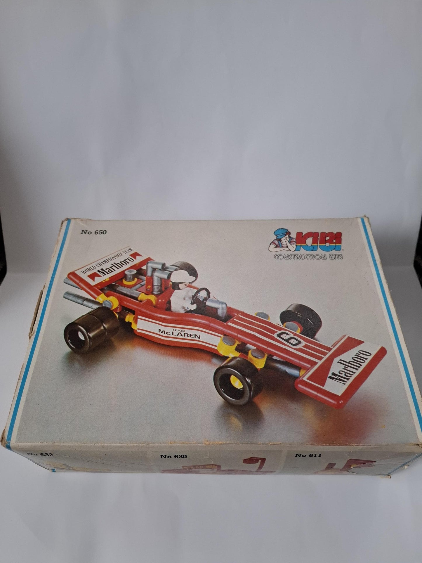 Rare vintage 80's formula 1 mc laren construction kit kibi greece greek - in original box