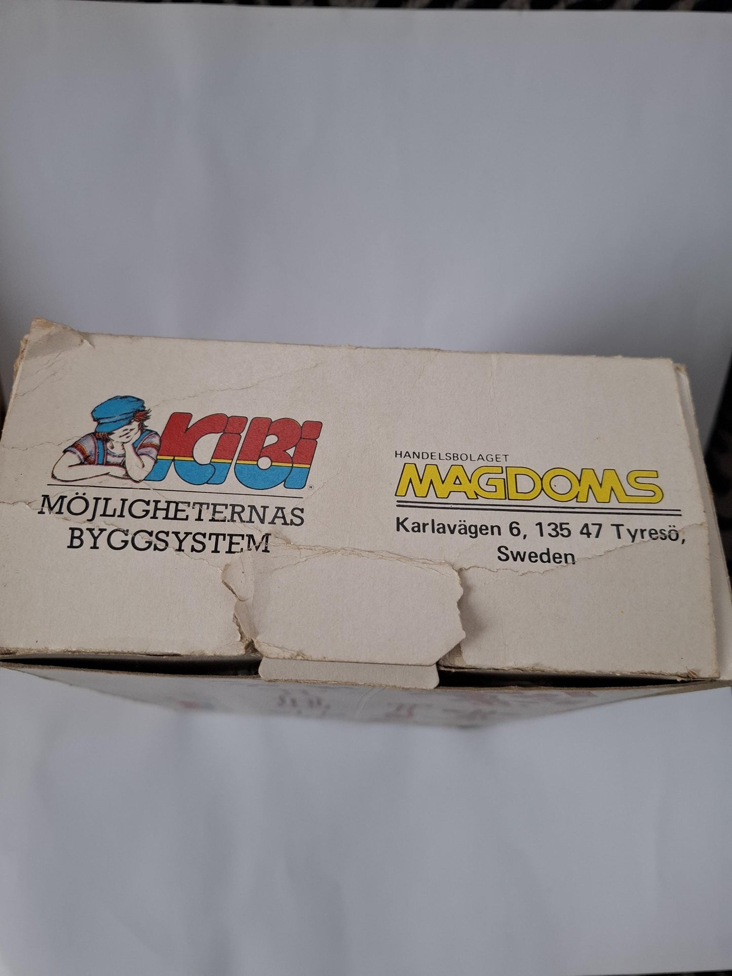 Rare vintage 80's formula 1 mc laren construction kit kibi greece greek - in original box