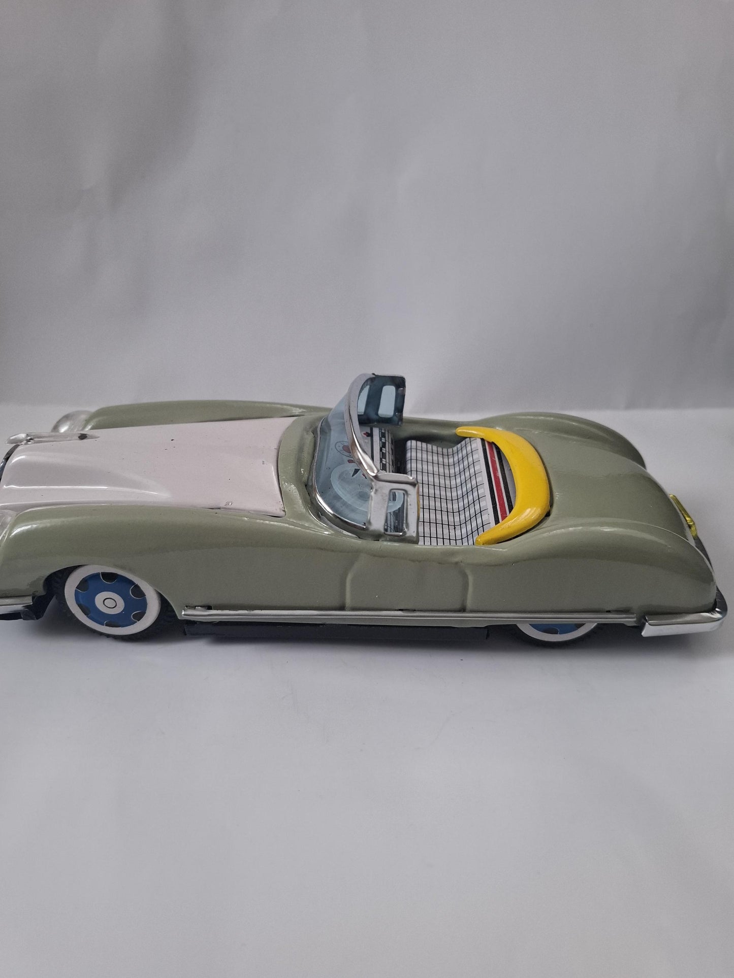 Tin Toy Car Convertible China MF 787 Original Packaging Box Never Used Tinplate Friction Car