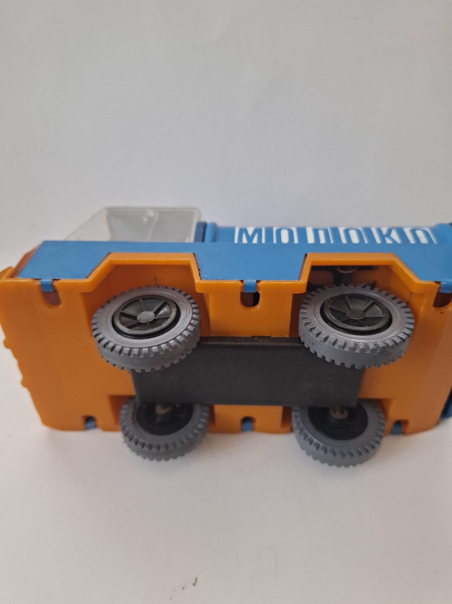 Vintage USSR Tin Toy Milk Truck Blue “MOLOKO Soviet Milkman Truck Collectible Soviet Toy