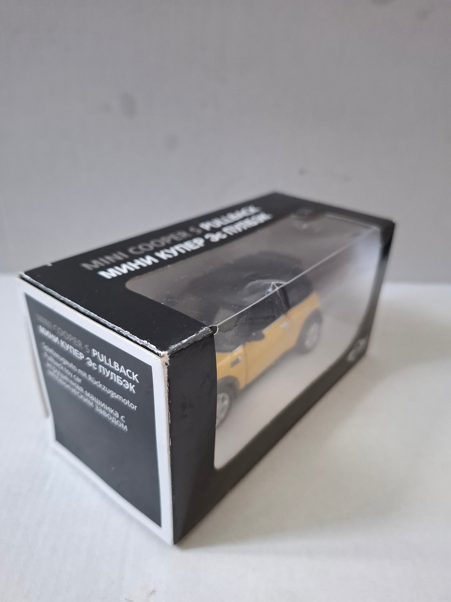 BMW Mini Cooper S EAC Brand 1:36 Scale Pullback Press Promo Car – Maisto – Used Like New, Collector’s Item