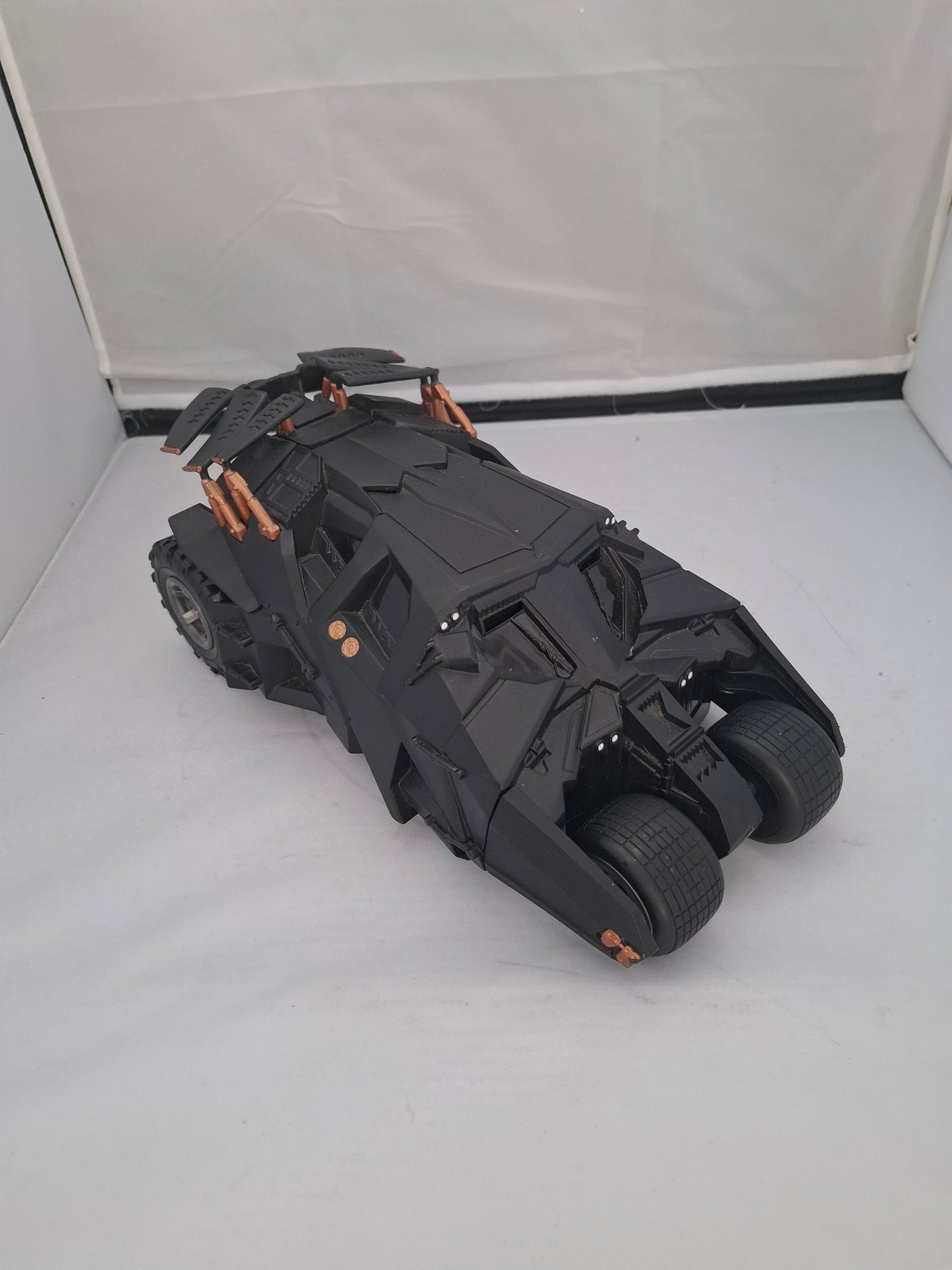 Rare Mattel Tyco 1:6 Batman Begins Batmobile Tumbler 2007 RC Car (For Parts or Repair)