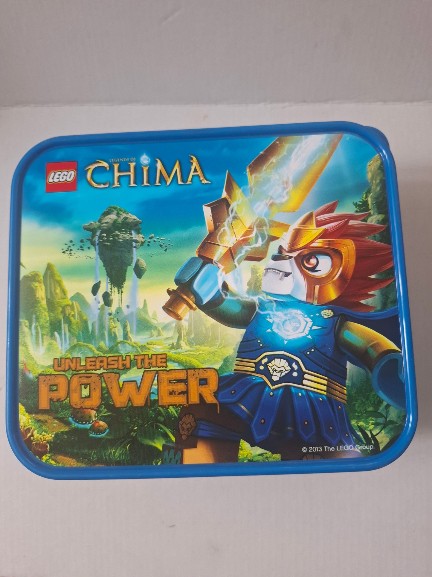 LEGO Chima Lunchbox & Drinking Bottle Set (2012) – Blue – New in Box – Rare Collector’s Item