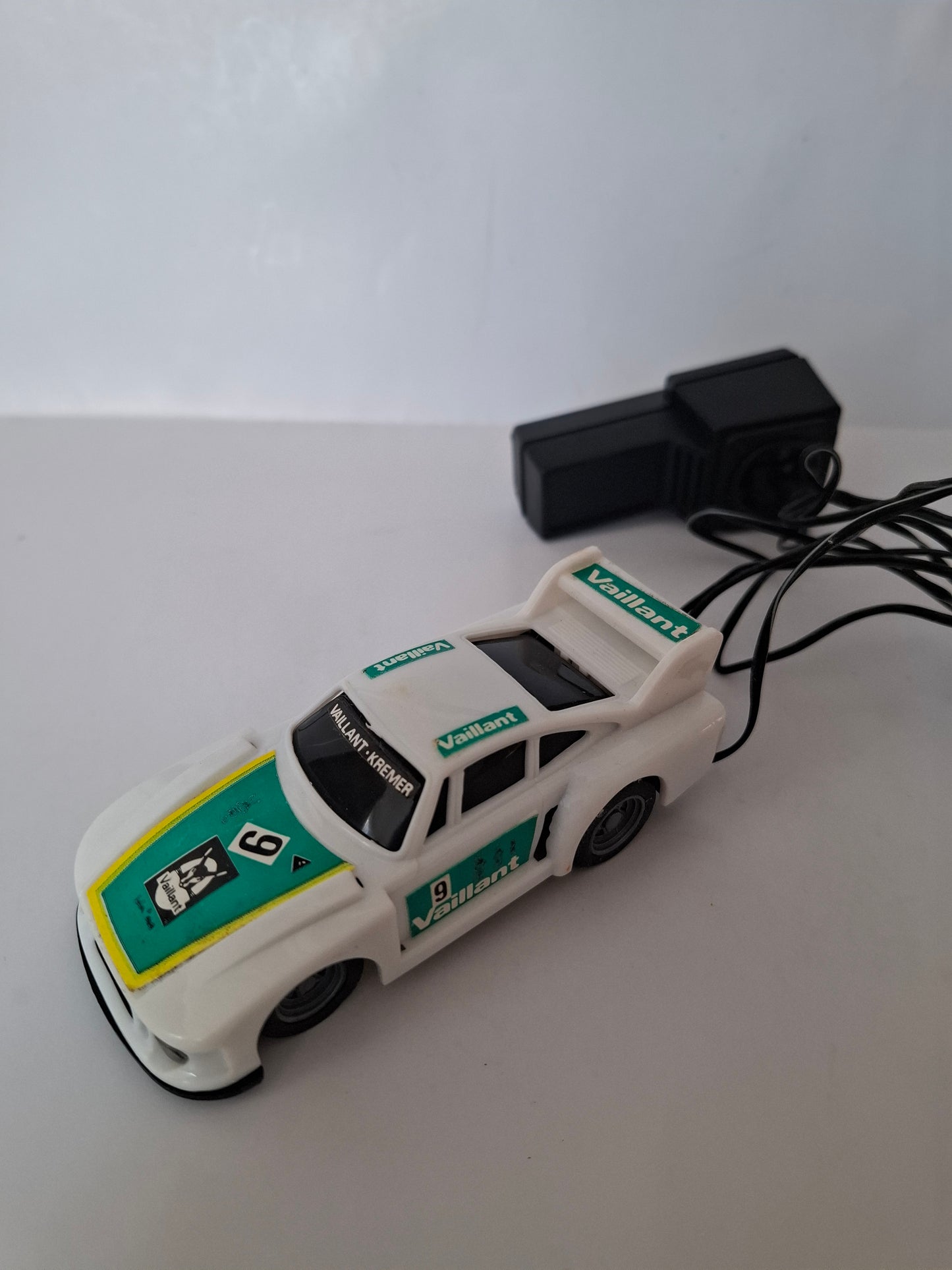 Vintage Porsche 935 Vaillant-Kremer RC Race Car 1:40 Scale – Needs Repair, Original Box