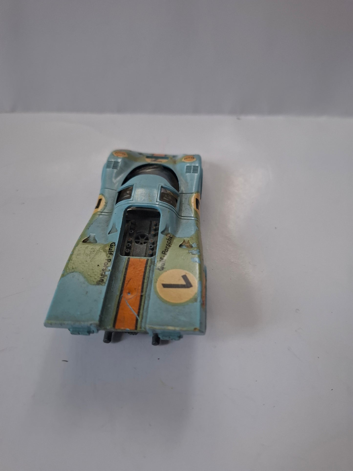 Vintage Super Champion 1:43 Porsche 917 Diecast Model Car No. 7 (Restoration Project)