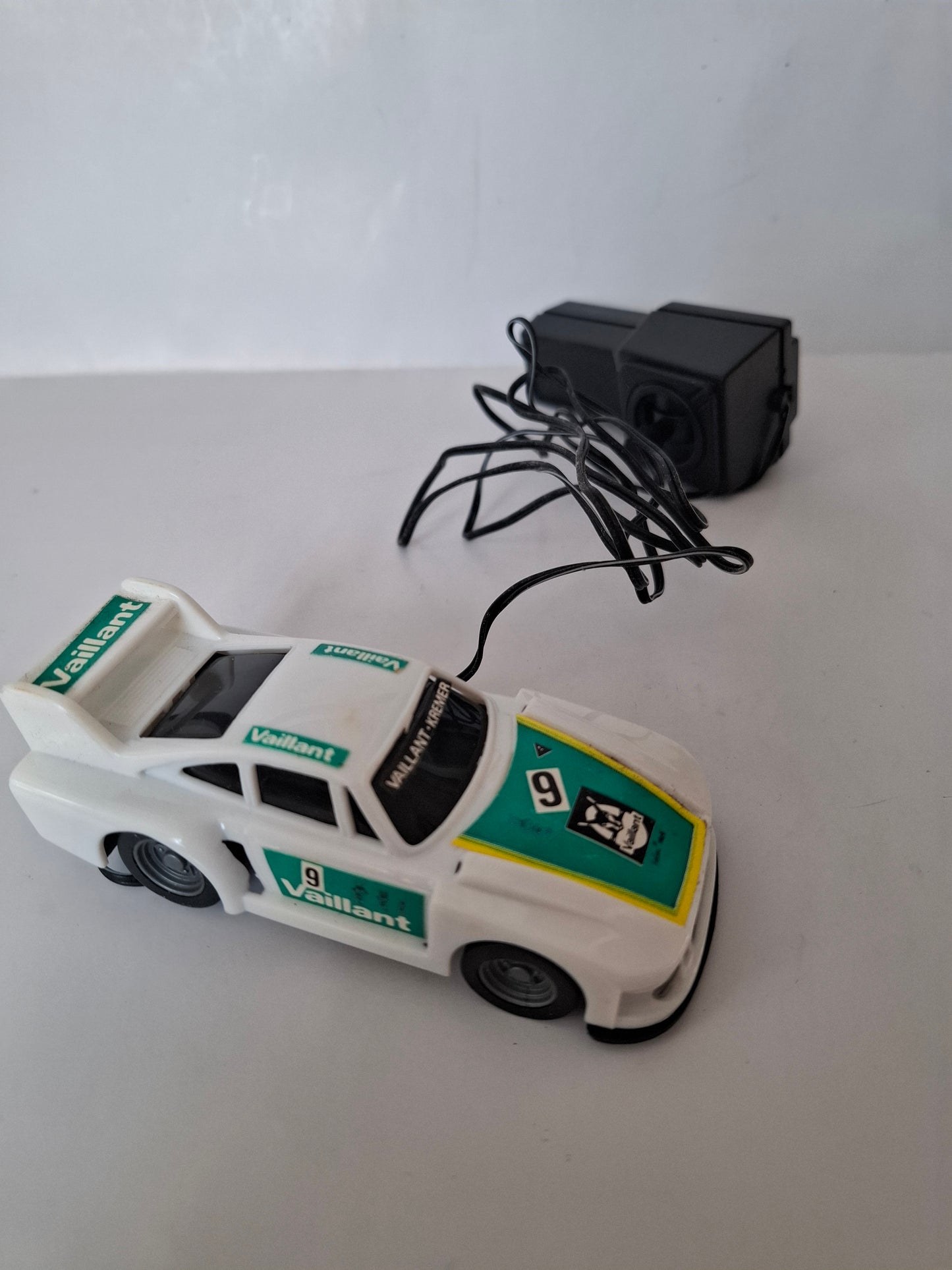 Vintage Porsche 935 Vaillant-Kremer RC Race Car 1:40 Scale – Needs Repair, Original Box