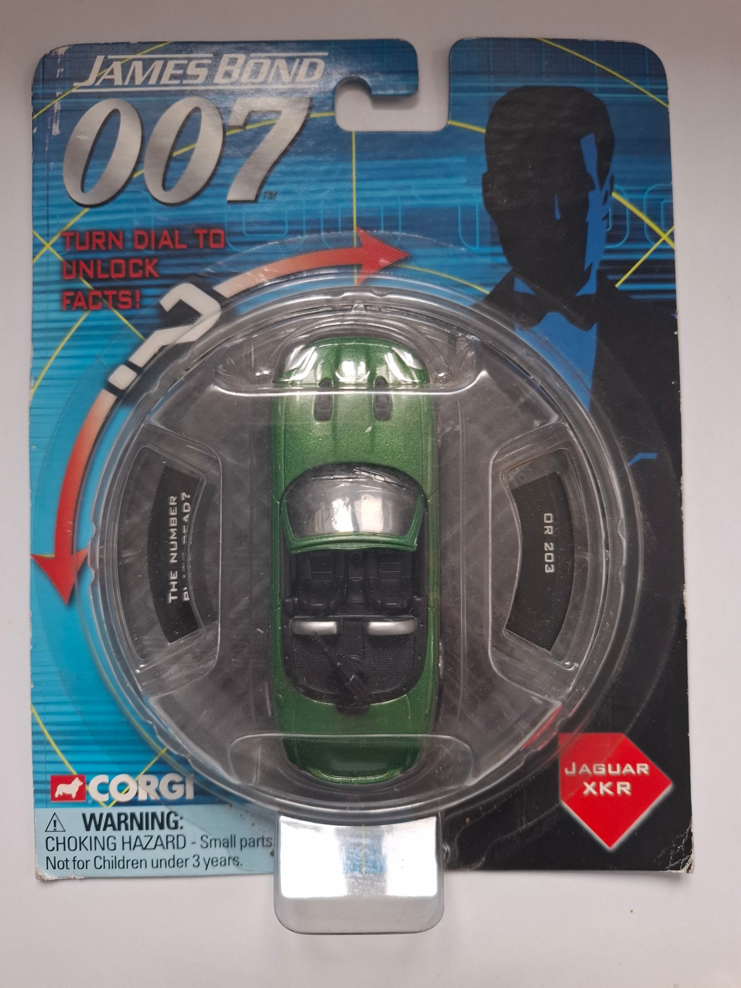Corgi Diecast car - James Bond 007 Green Jaguar XKR - Ref TY95402