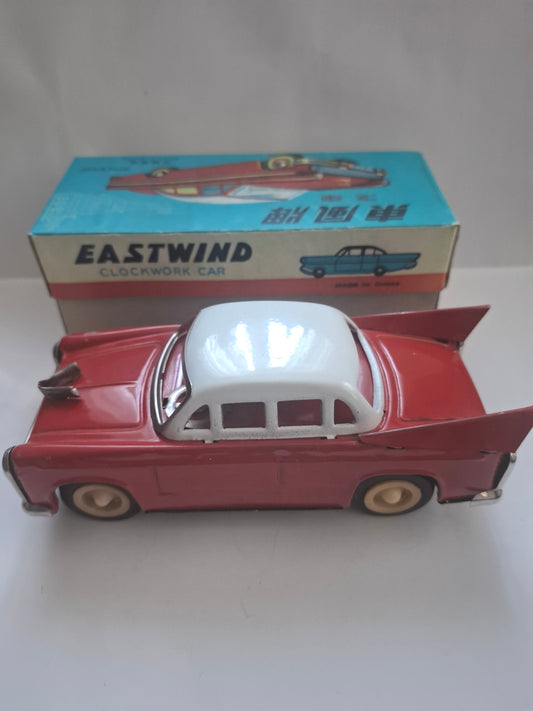 Tailfin Coupe Eastwind MS 836 with flywheel drive and siren, original packaging