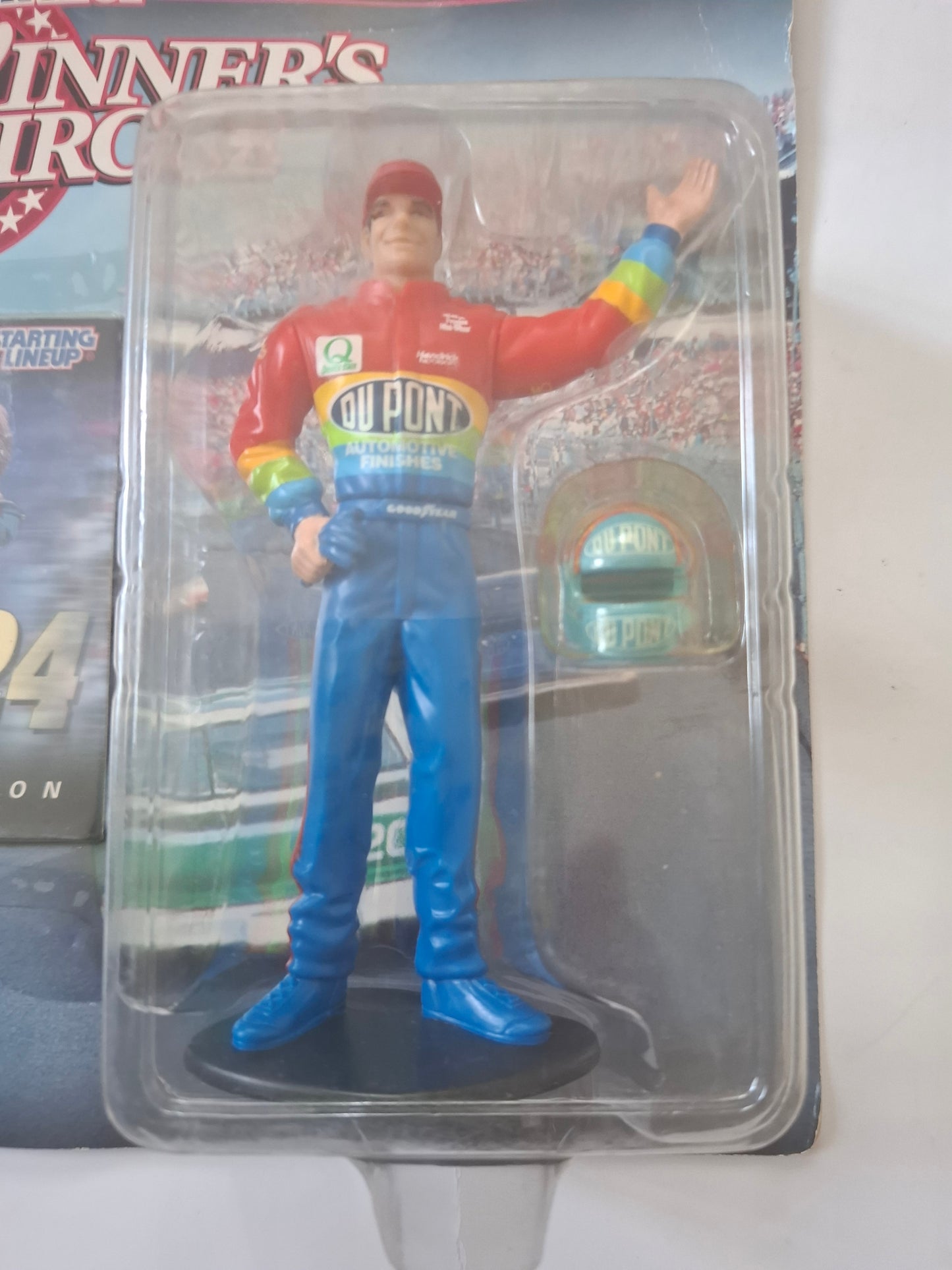 Vintage 1997 Jeff Gordon NASCAR Action Figure – Kenner Winner’s Circle, New in Package
