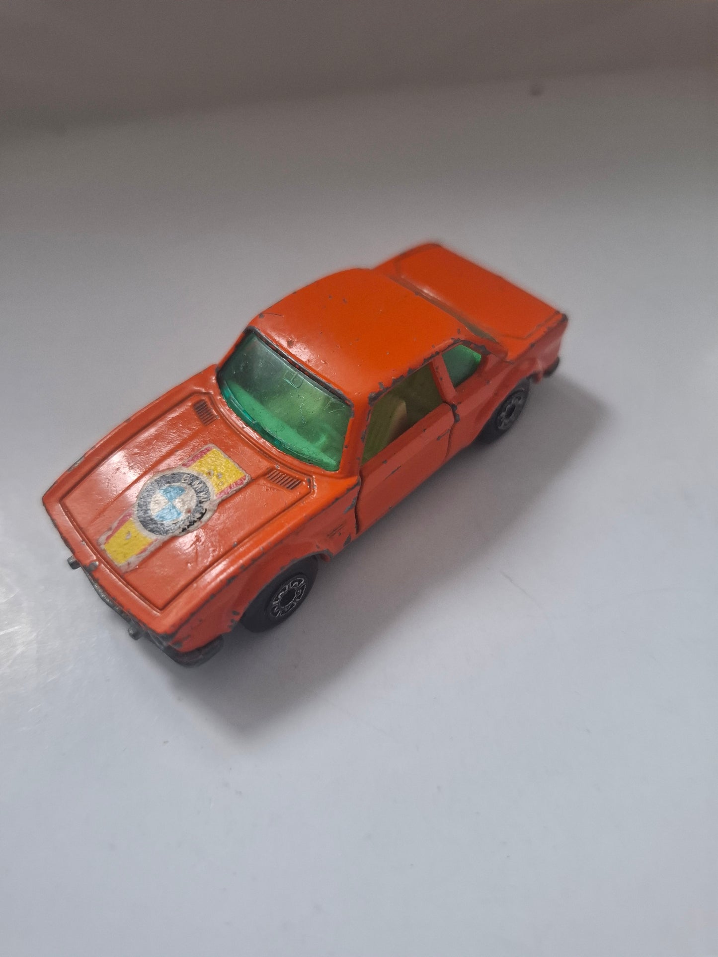 1976 Matchbox Lesney Superfast #45 Orange BMW 3.0 CSL  VTG England
