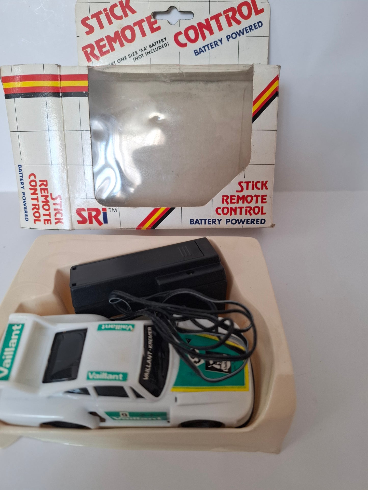 Vintage Porsche 935 Vaillant-Kremer RC Race Car 1:40 Scale – Needs Repair, Original Box