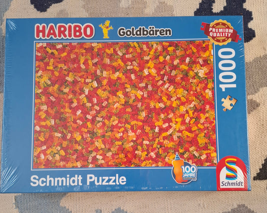 Schmidt Puzzle 1000 pcs – Haribo Gold Bears (2022) – Anniversary Edition – New Sealed