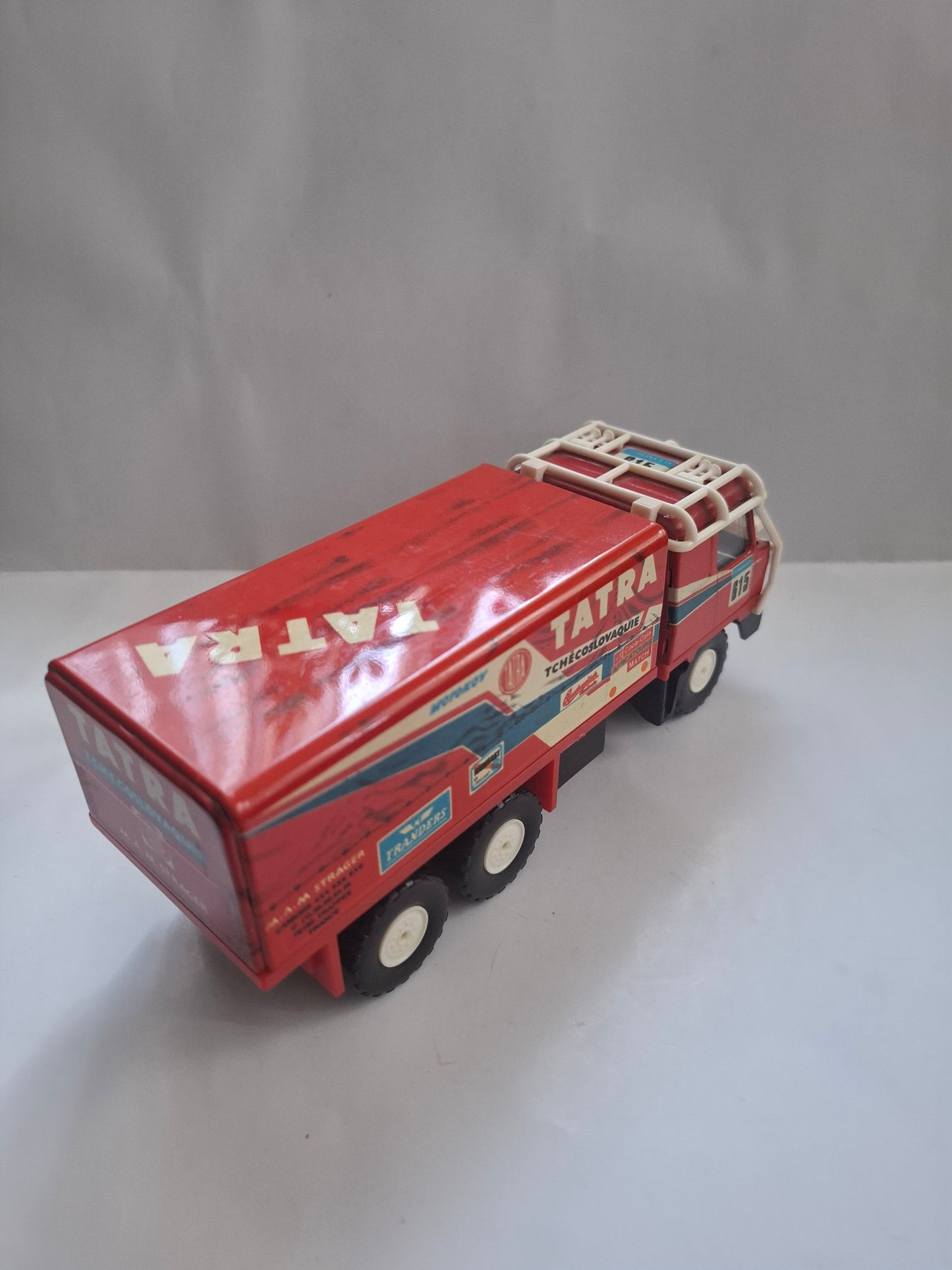 Vintage KDN Tatra T815 6x6 Paris-Dakar 1988 Rally Truck – 1:43 Scale | Pressed Steel MAM Strager Trappes No. 615