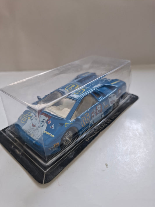 Vintage Guisval Lamborghini Diablo – 1:43 Blue Diecast Model (Sealed Blister)