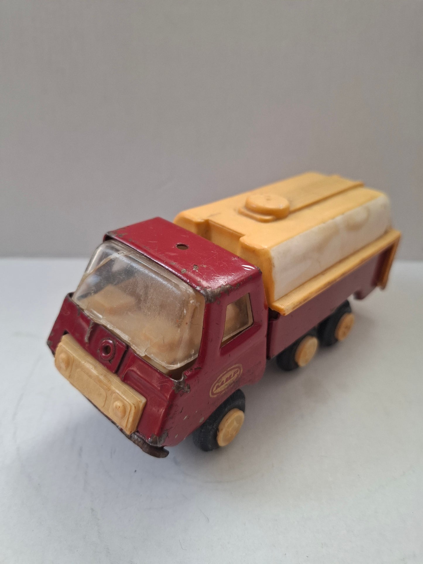 Collectable Tiny Tonka tanker truck: made in Bulgaria - from the 80s