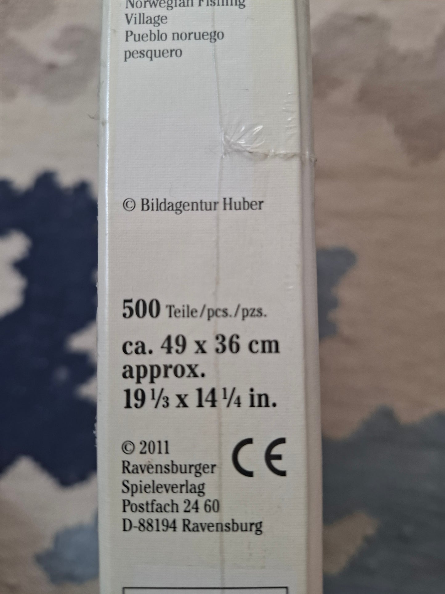 Ravensburger 500-Piece Jigsaw Puzzle – Norwegian Fishing Village Lofoten – New Sealed (2011)