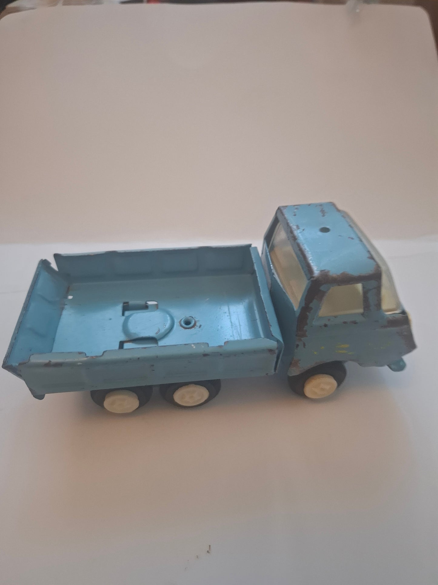 Collectible VintageTin Toy: Bulgarian Blue delivery Truck from the 60s-70s - Tonka Truck Vibes (Copy)