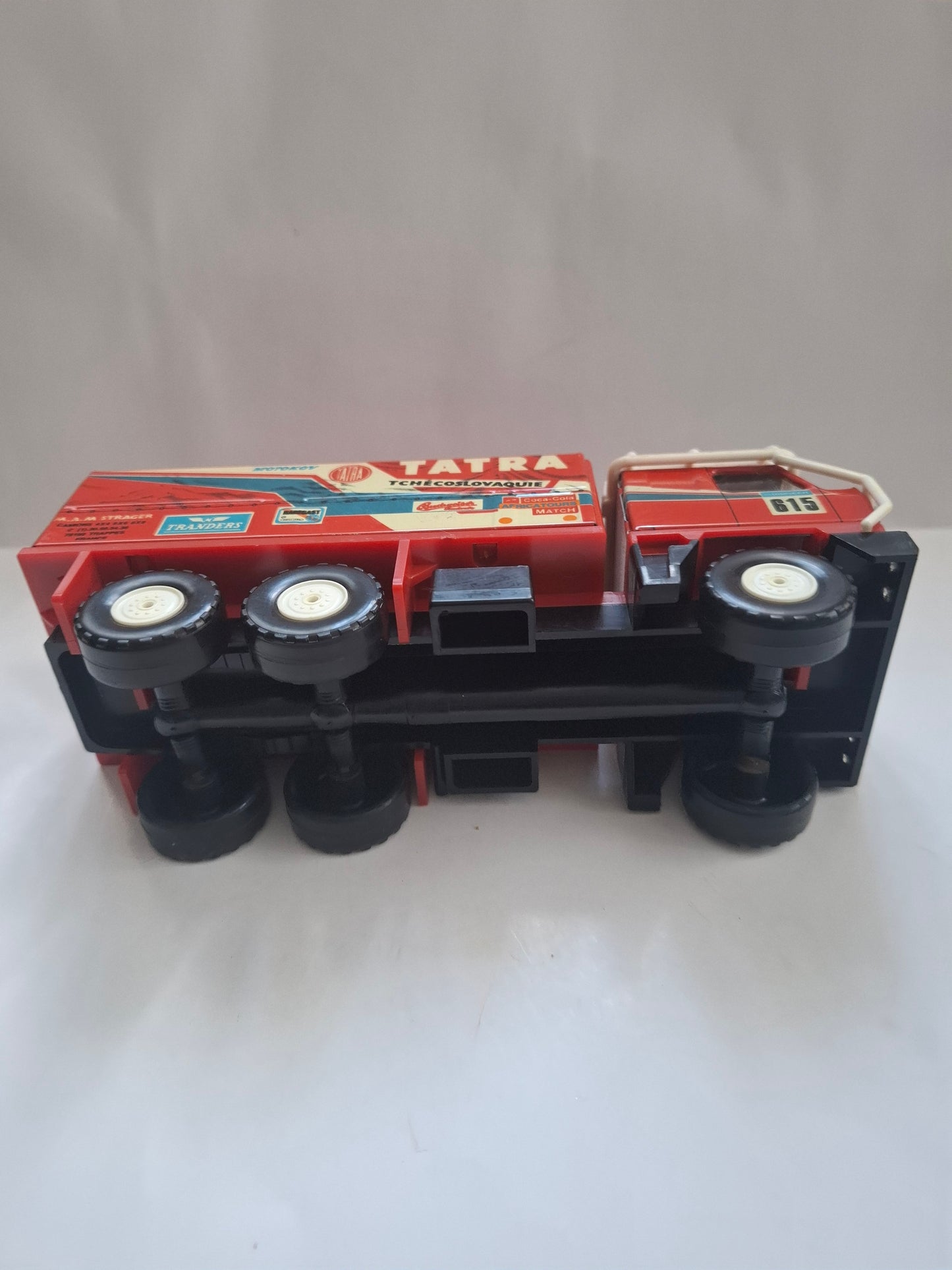 Vintage KDN Tatra T815 6x6 Paris-Dakar 1988 Rally Truck – 1:43 Scale | Pressed Steel MAM Strager Trappes No. 615