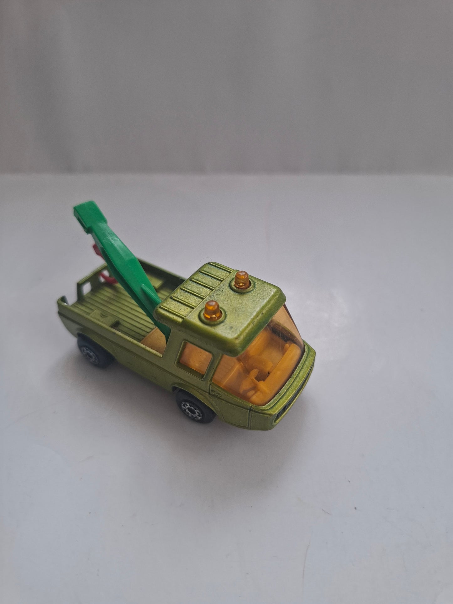 Vintage Matchbox 1976 Superfast #74 Toe Joe Wrecker Tow Truck 1:64 Diecast