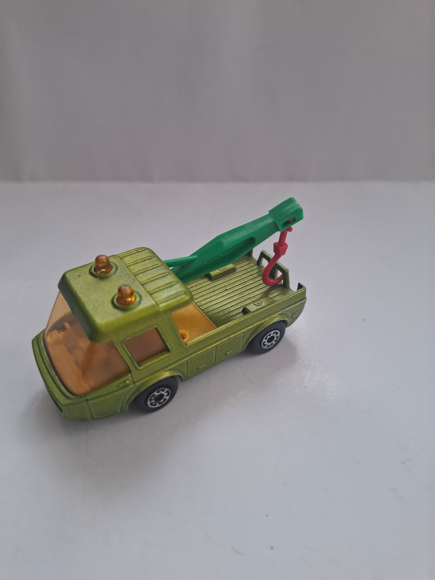 Vintage Matchbox 1976 Superfast #74 Toe Joe Wrecker Tow Truck 1:64 Diecast