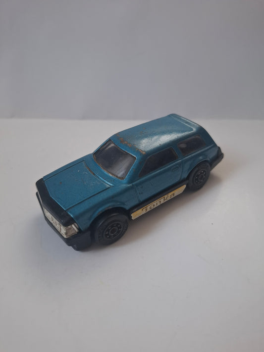 Vintage 1980s Tonka Tiny Car – Blue Spirit Station Wagon Sedan – Made in Japan