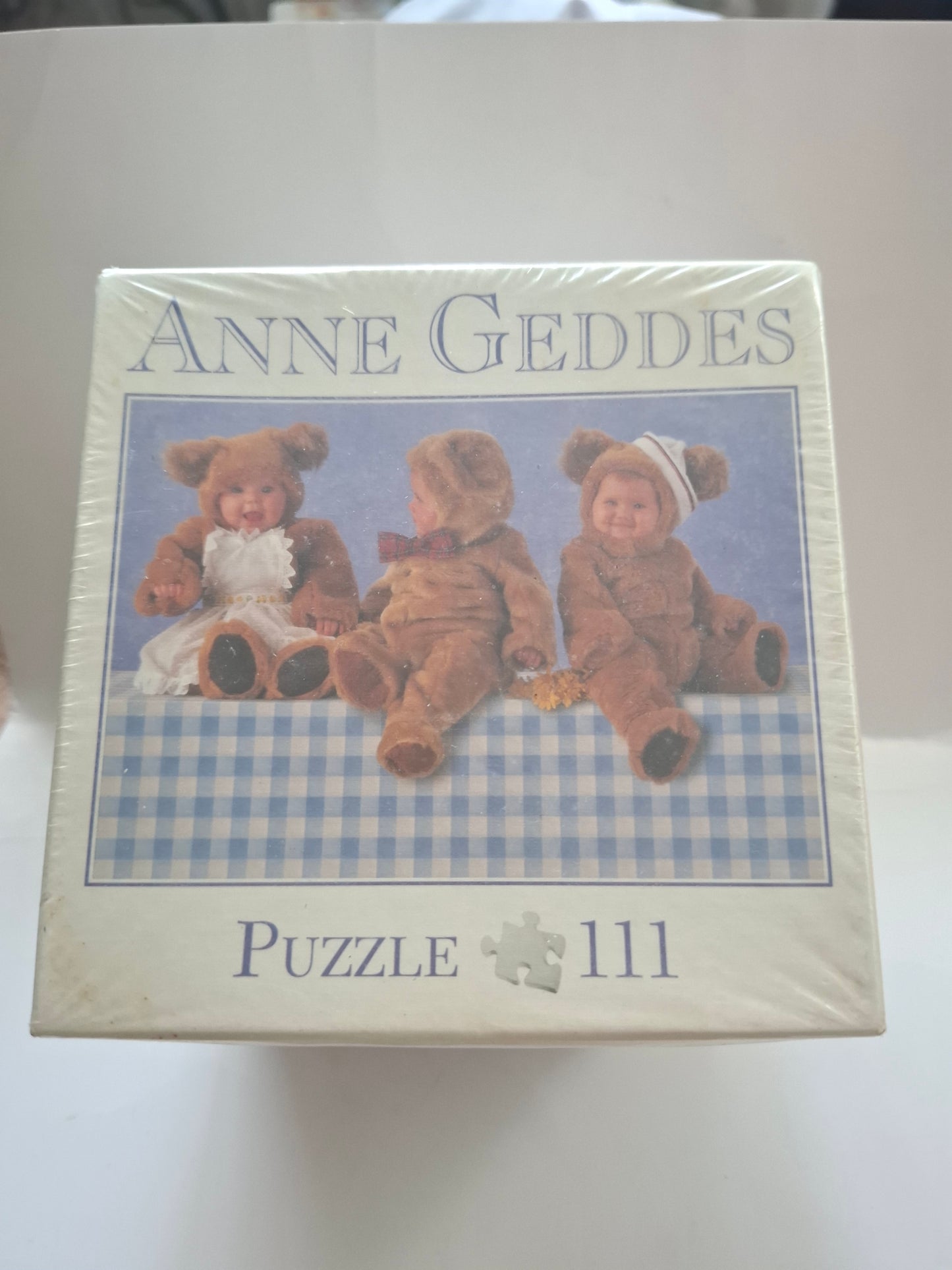 Vintage 2006 Anne Geddes “Blatz” Baby Jigsaw Puzzle – 111 Pieces, Sealed, MINT Condition